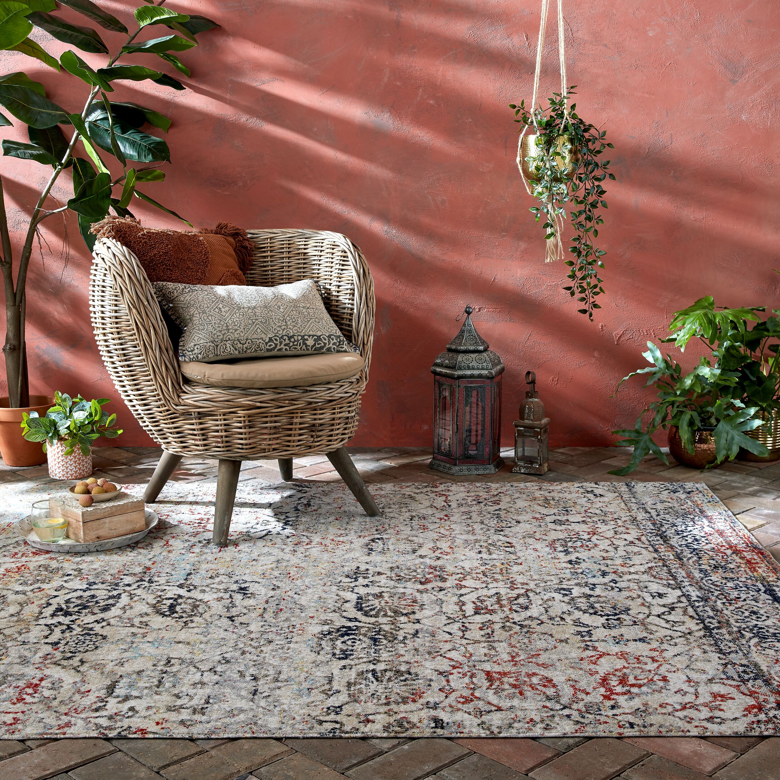 flair-rugs-helena-indoor-outdoor-vintage-teppich image 1