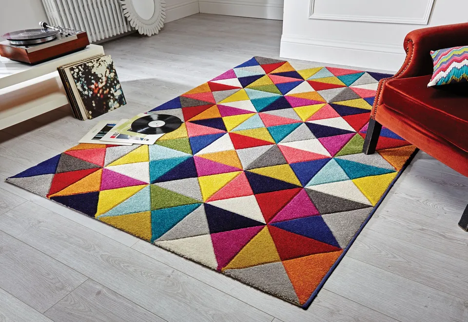 flair-rugs-samba-teppich-geometrisch-bunt image 1