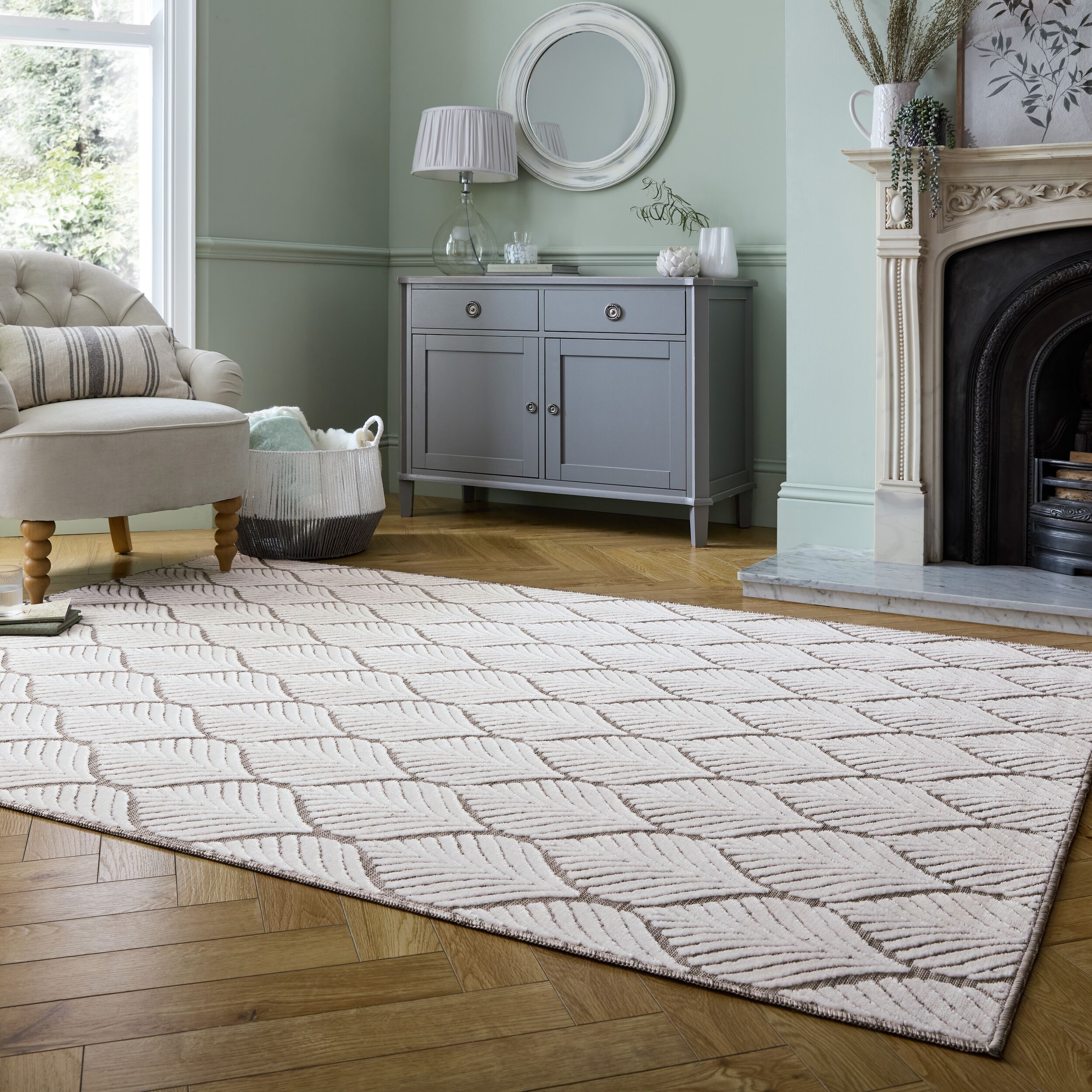 flair-rugs-elm-leaf-indoor-outdoor-teppich image 3