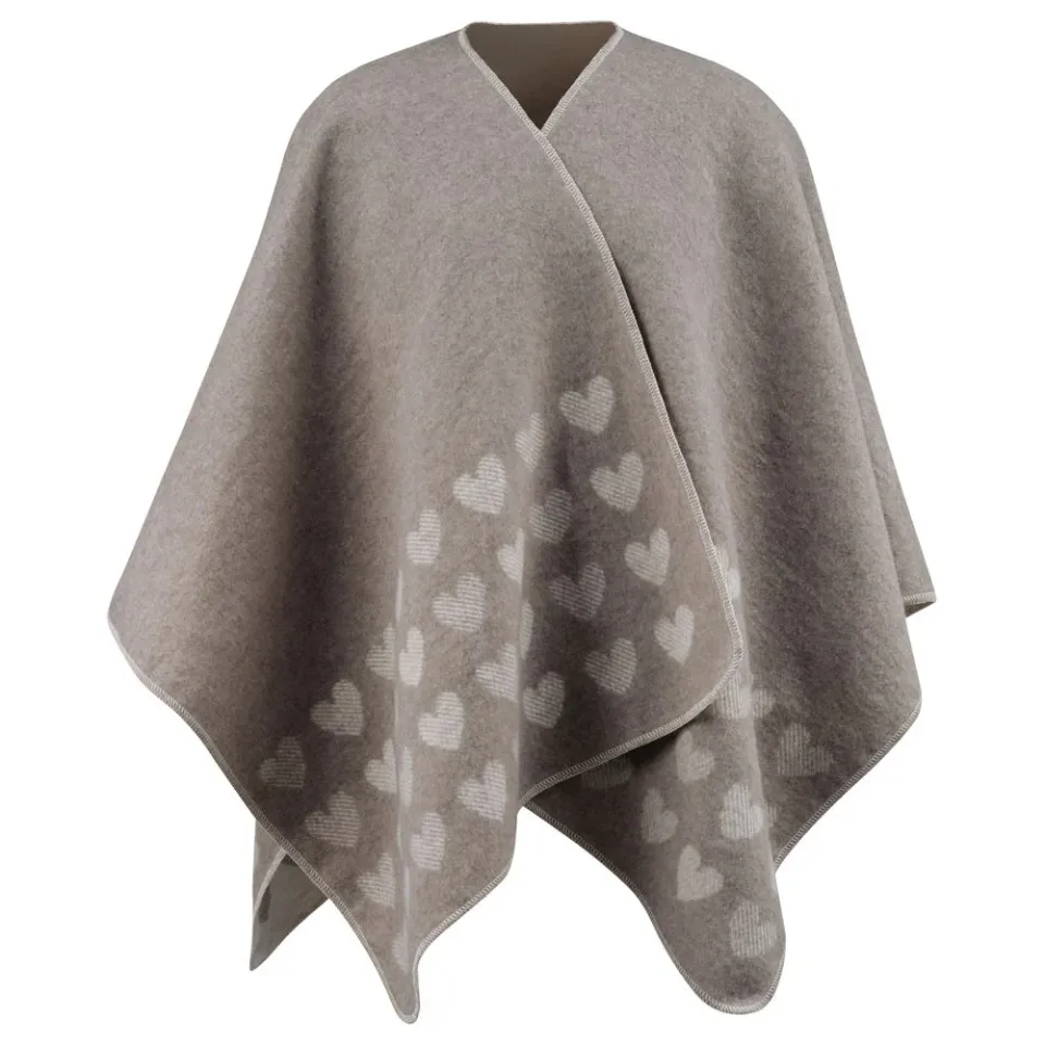 david-fussenegger-silvretta-poncho-herzen-one-size-grs-wohlf-hl-poncho-mit-herzm image 1