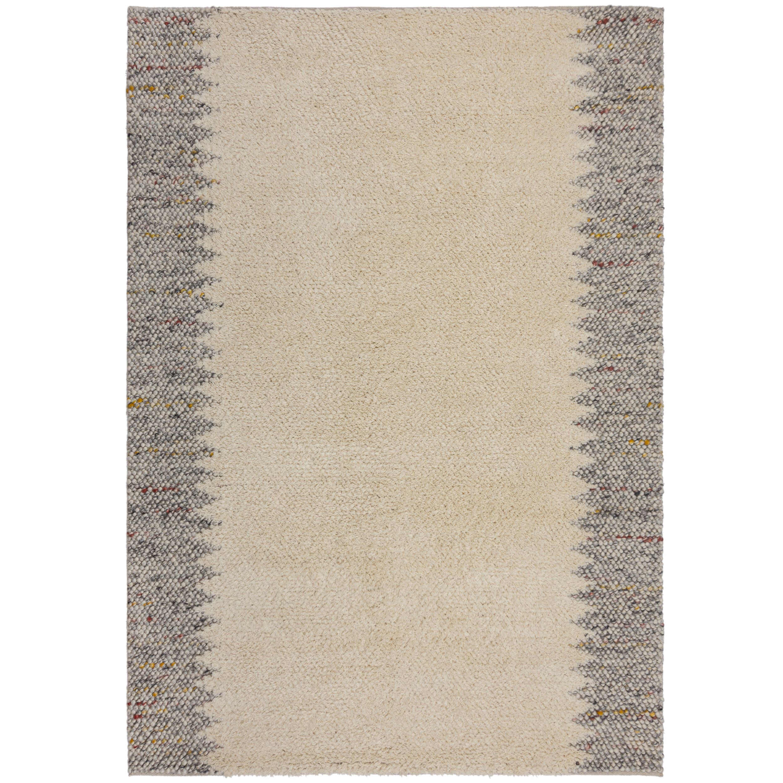 flair-rugs-minerals-bord-ren-teppich-wollteppich-mit-bord-re image 2
