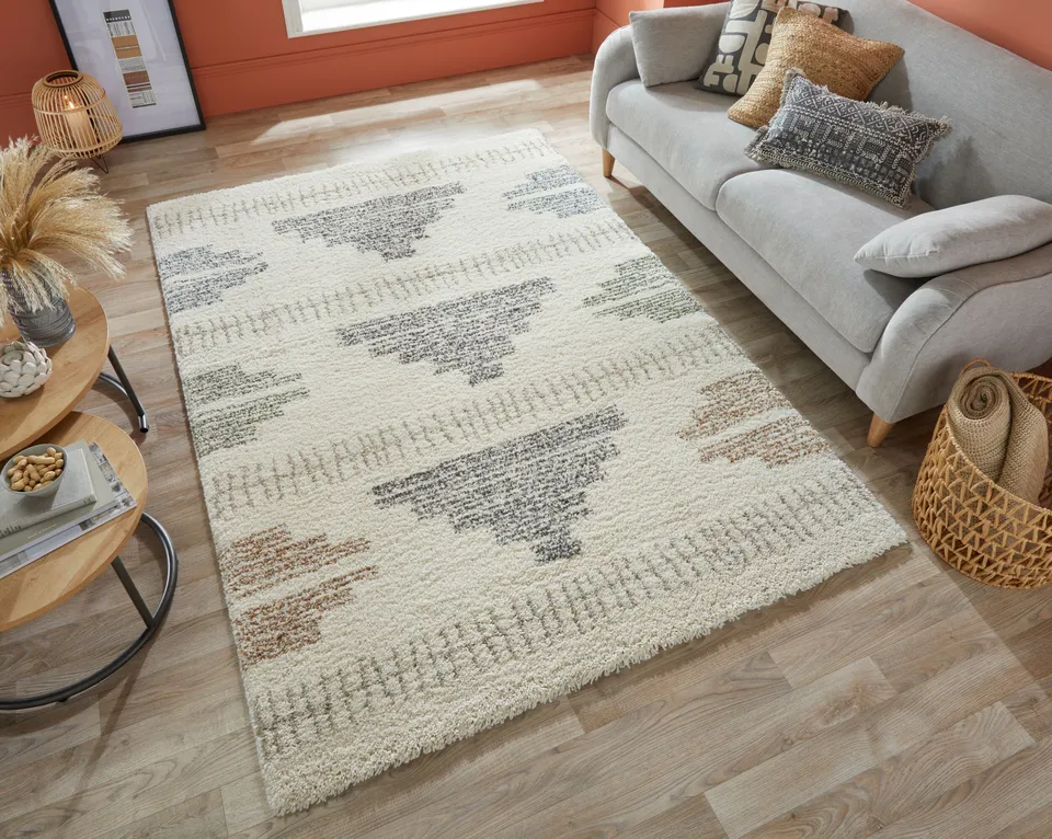 flair-rugs-zane-berber-shaggy-hochflorteppich image 1
