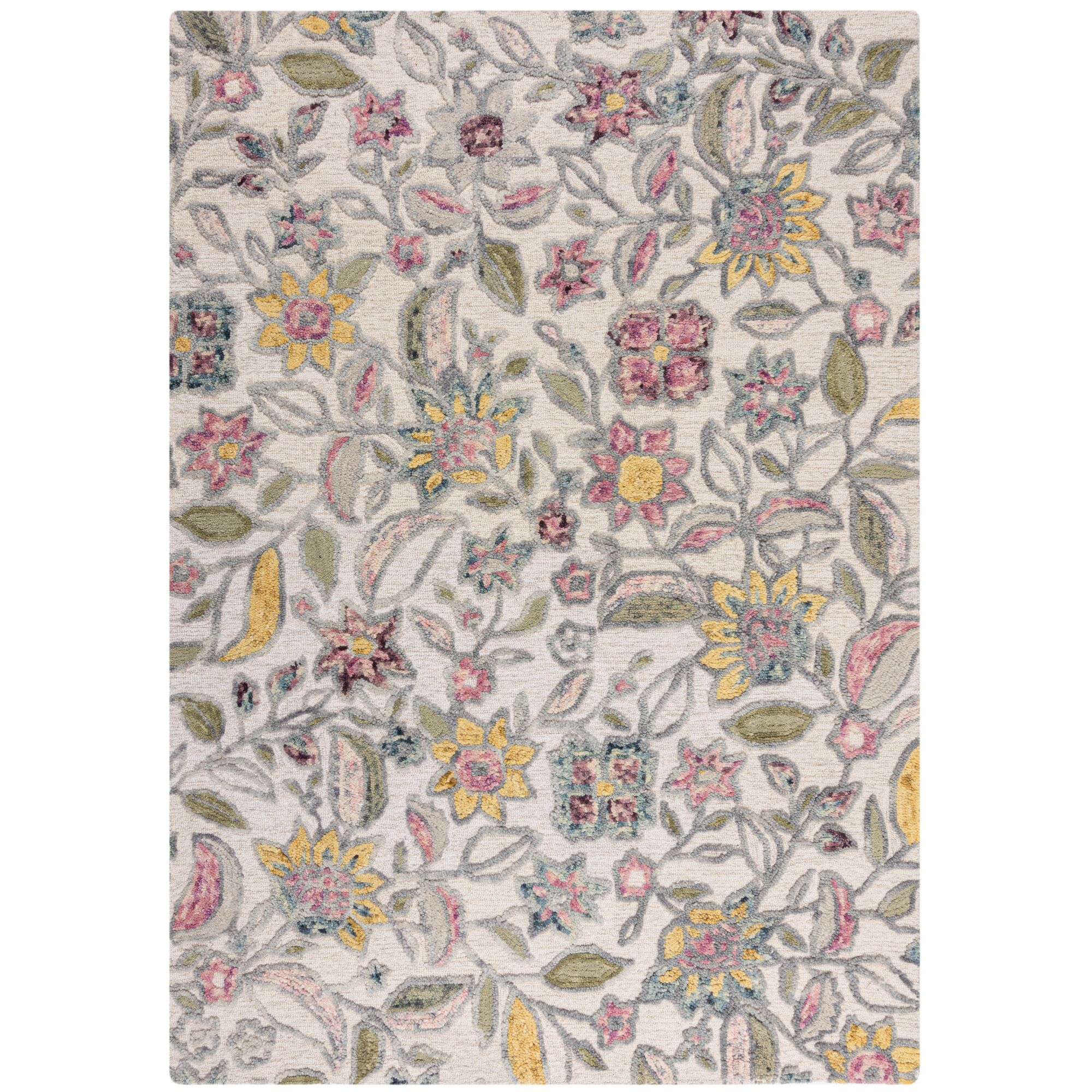 flair-rugs-tania-floral-wollteppich image 2