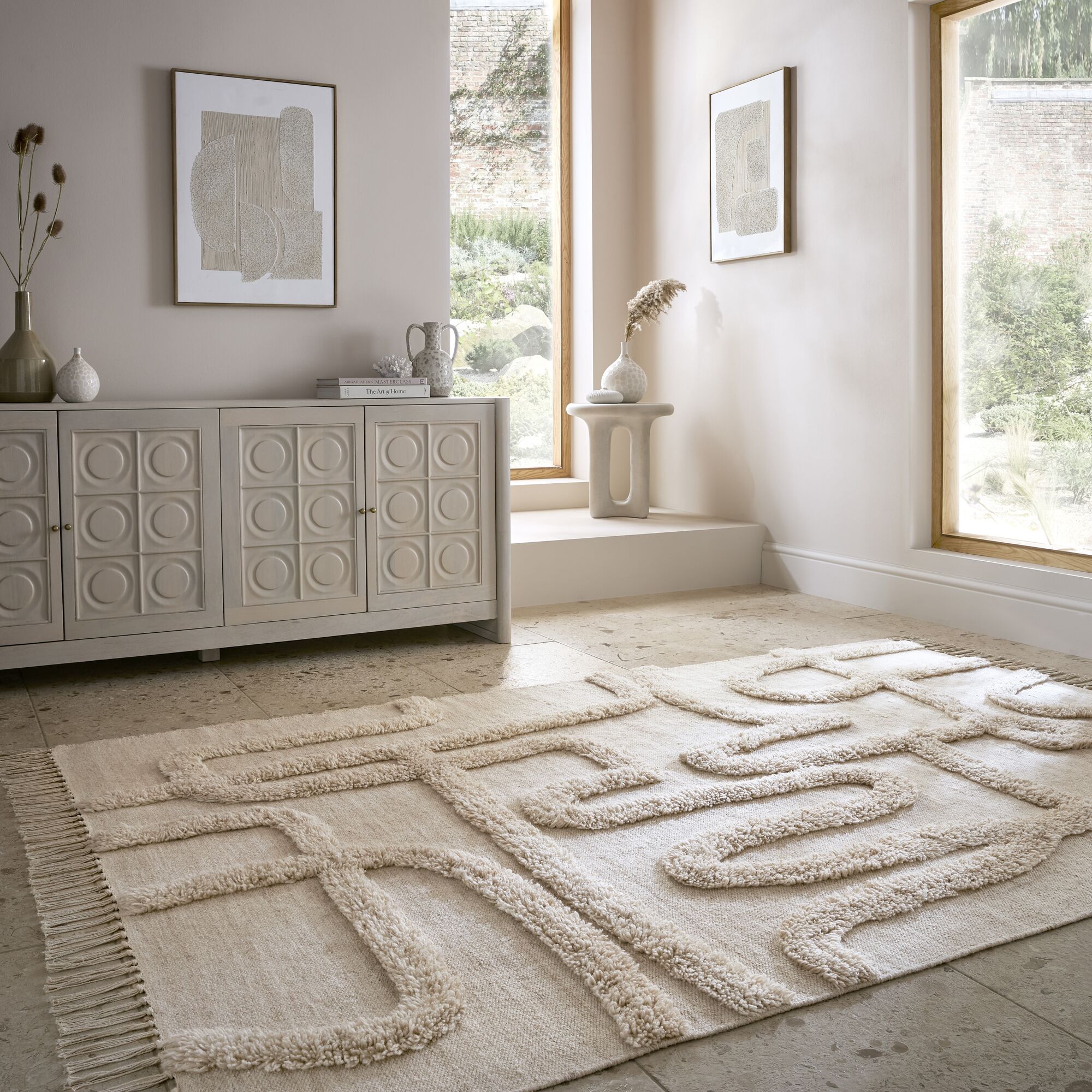 flair-rugs-loma-overtuft-wollteppich-abstrakt image 1