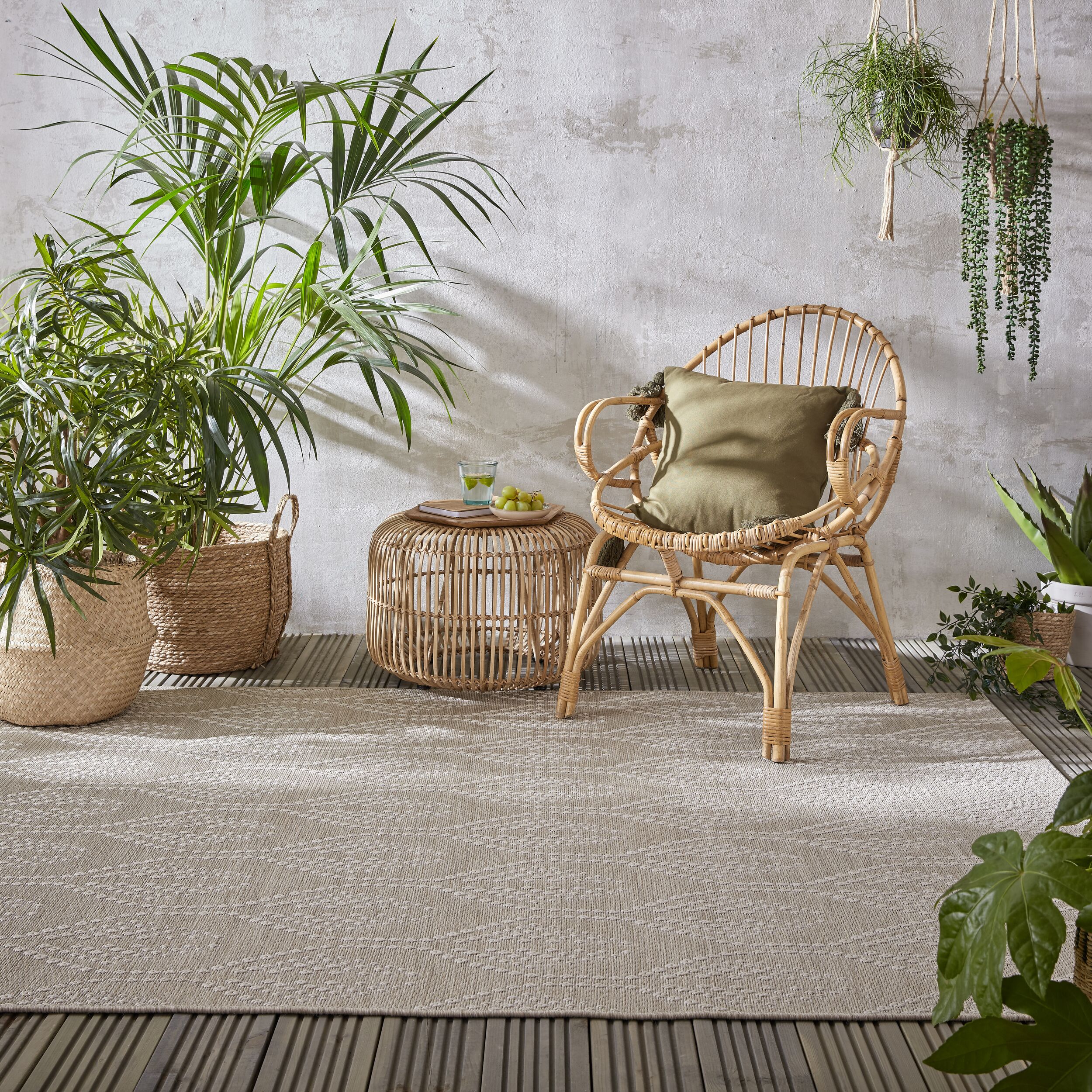 flair-rugs-seed-patterned-outdoor-indoor-teppich image 1