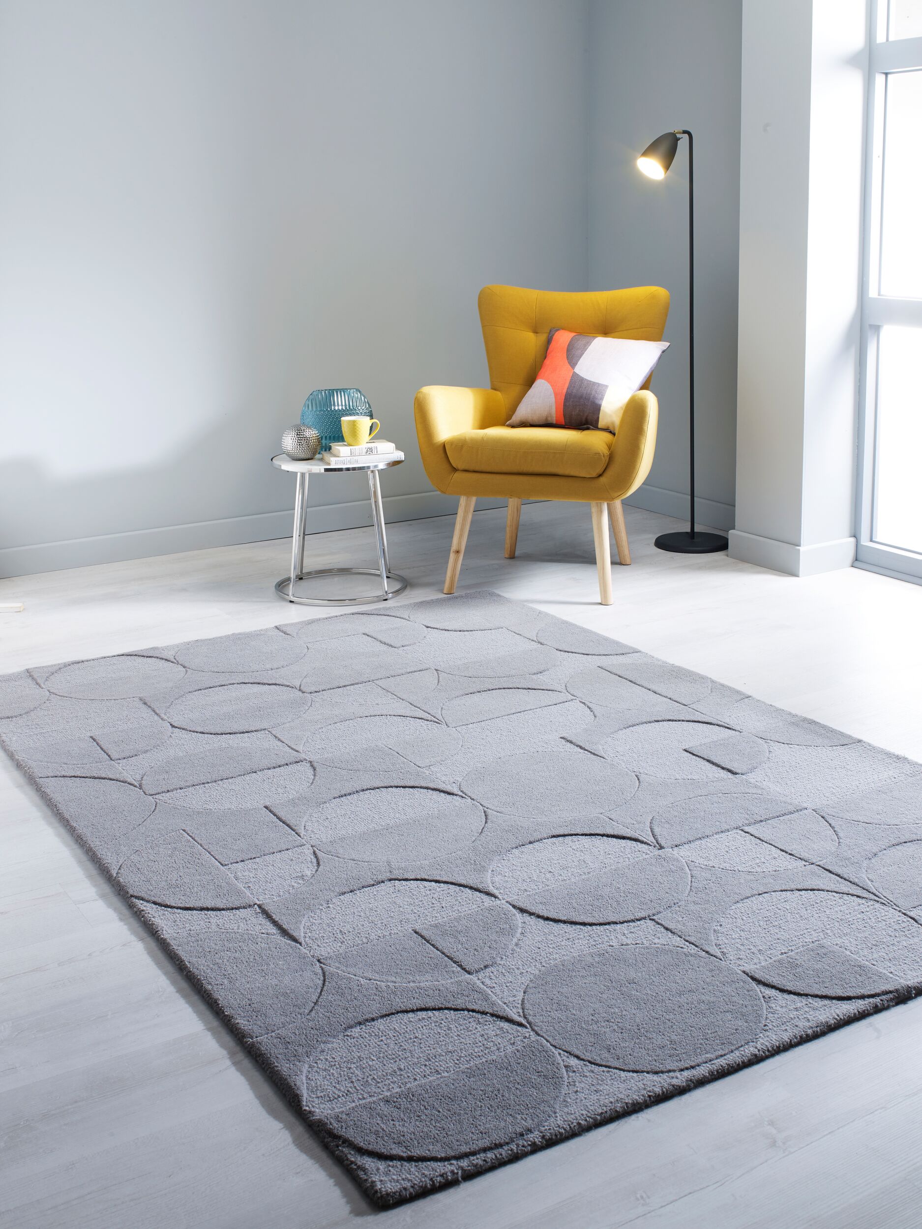 flair-rugs-gigi-wolle-geometrie-teppich image 6