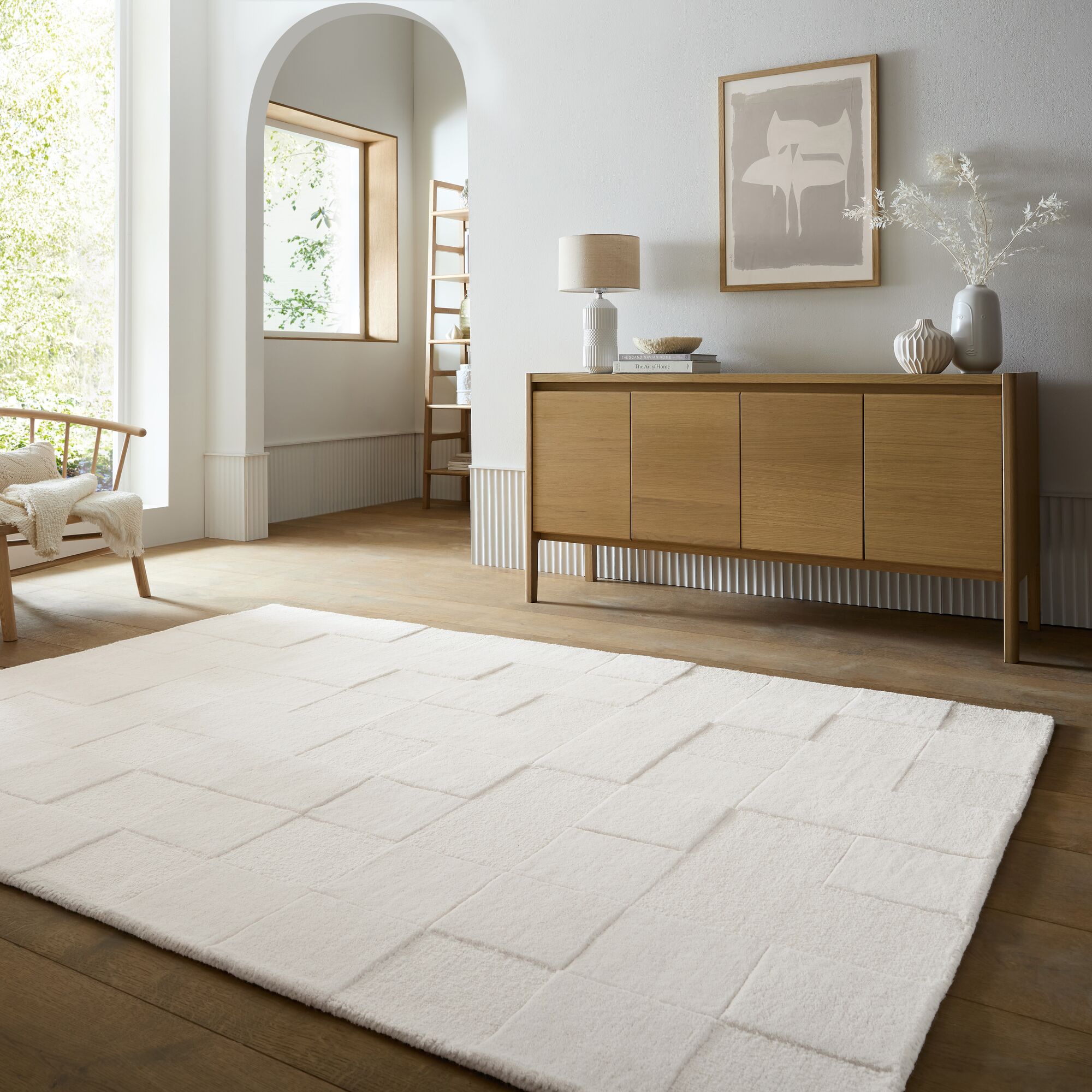 flair-rugs-checkerboard-wool-modern-wollteppich image 5
