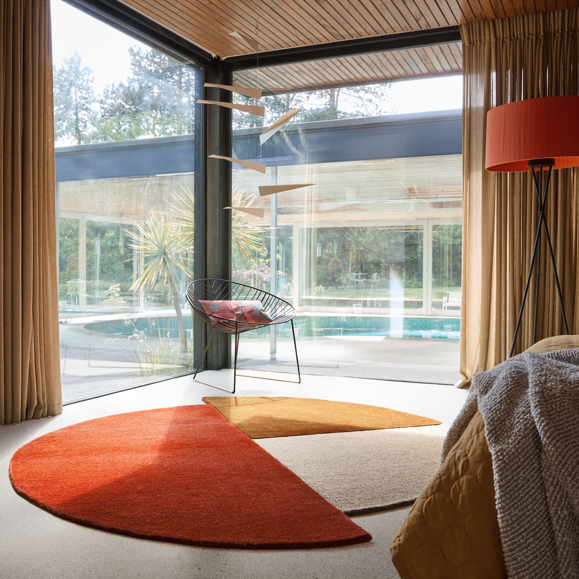 flair-rugs-mia-segment-circle-wollteppich image 3