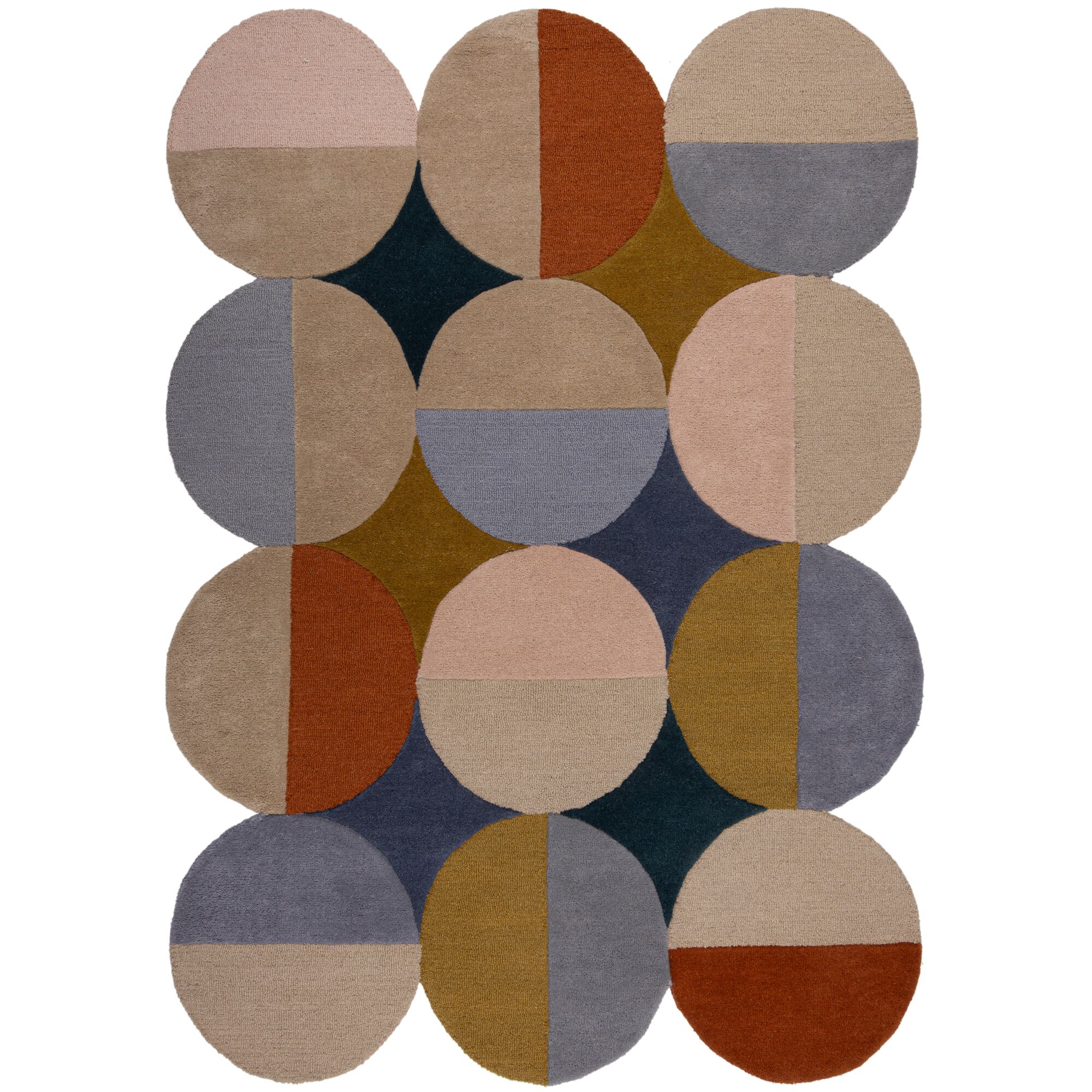 flair-rugs-mia-ellipse-scallop-wollteppich image 2