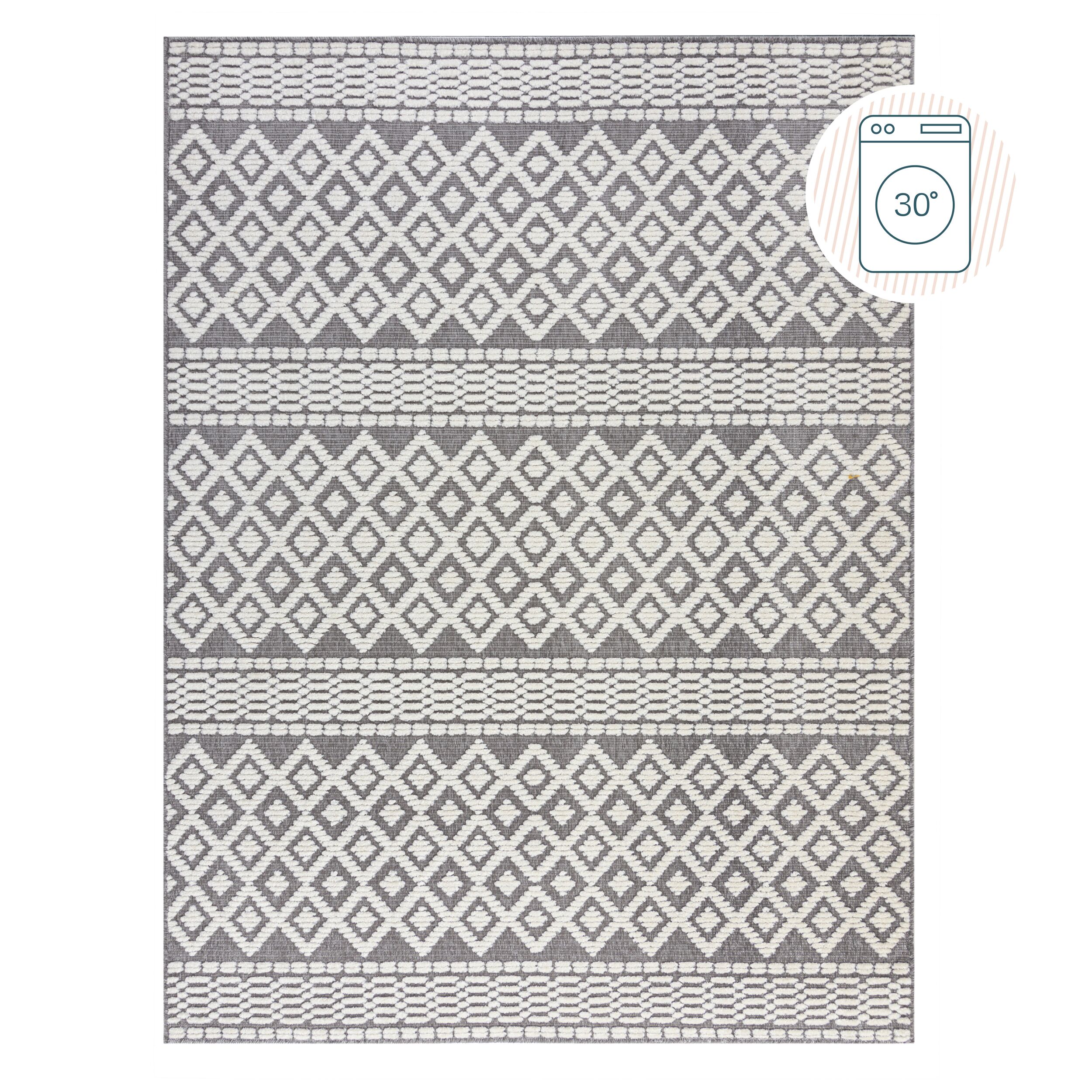 flair-rugs-jhansi-global-waschbarer-teppich image 2