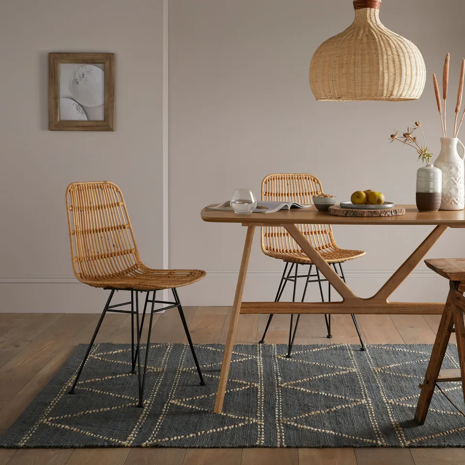 flair-rugs-rhombi-juteteppich-global-teppich-mit-muster image 1