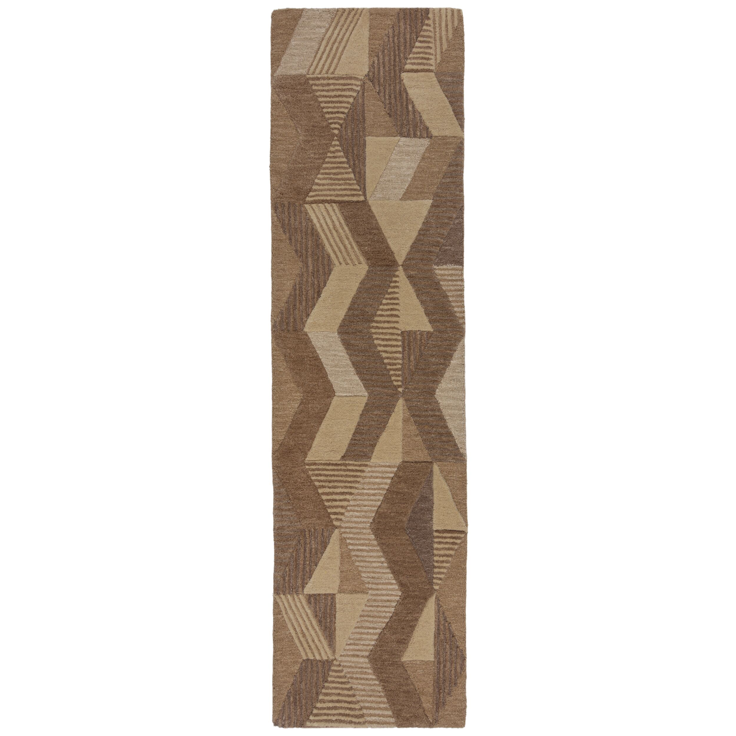 flair-rugs-asher-wool-geometrisch-moderner-l-ufer-teppich image 2