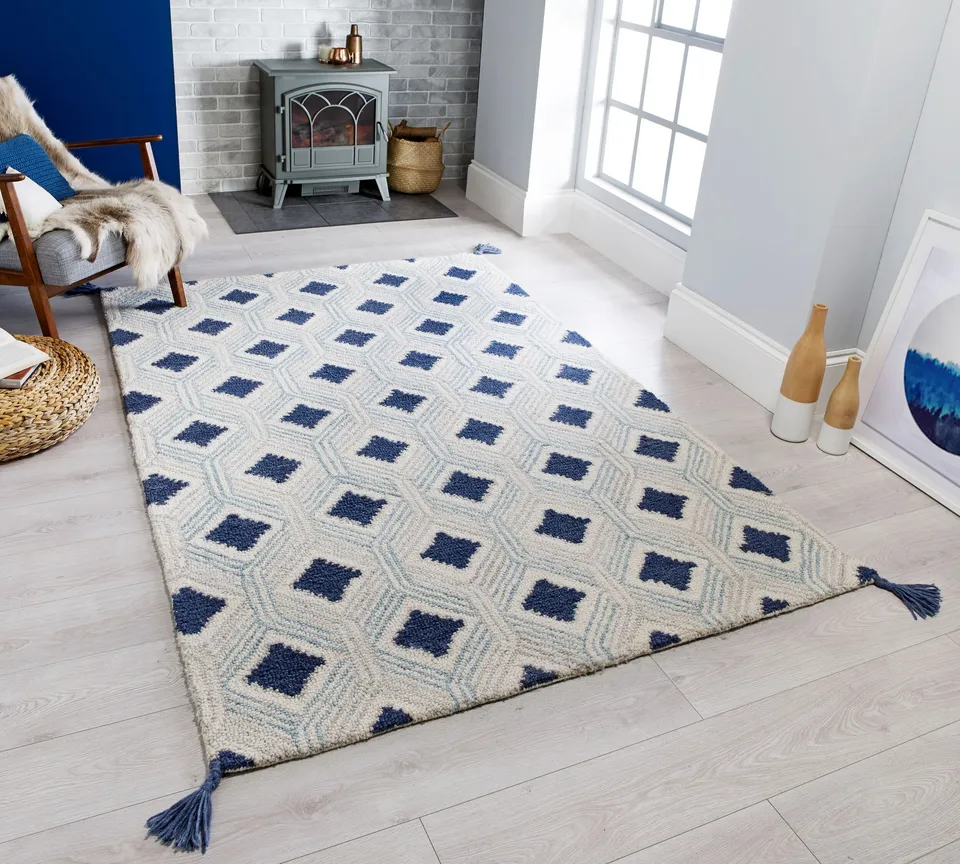 flair-rugs-marco-global-woll-teppich-geometrisch image 1