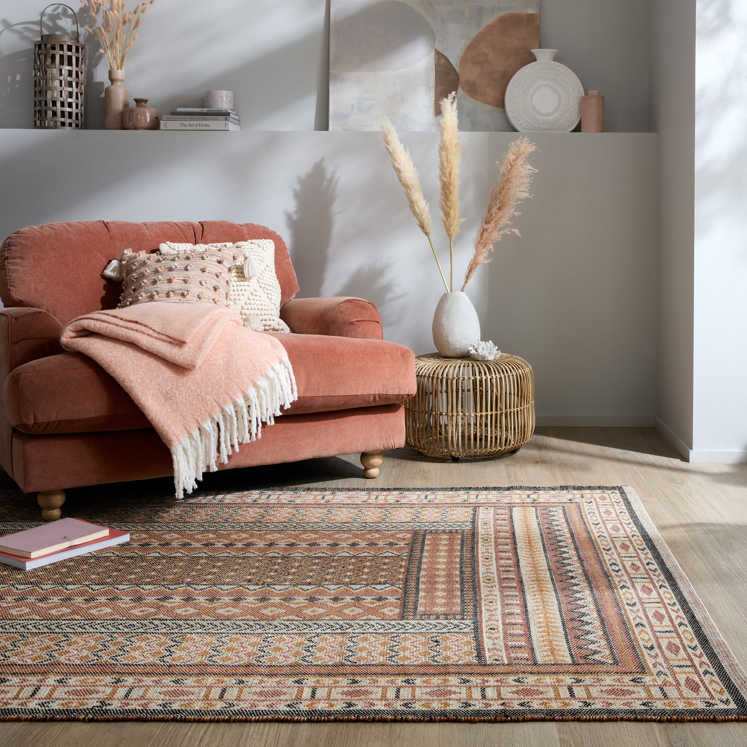 flair-rugs-rami-gewebter-jute-teppich-global image 1