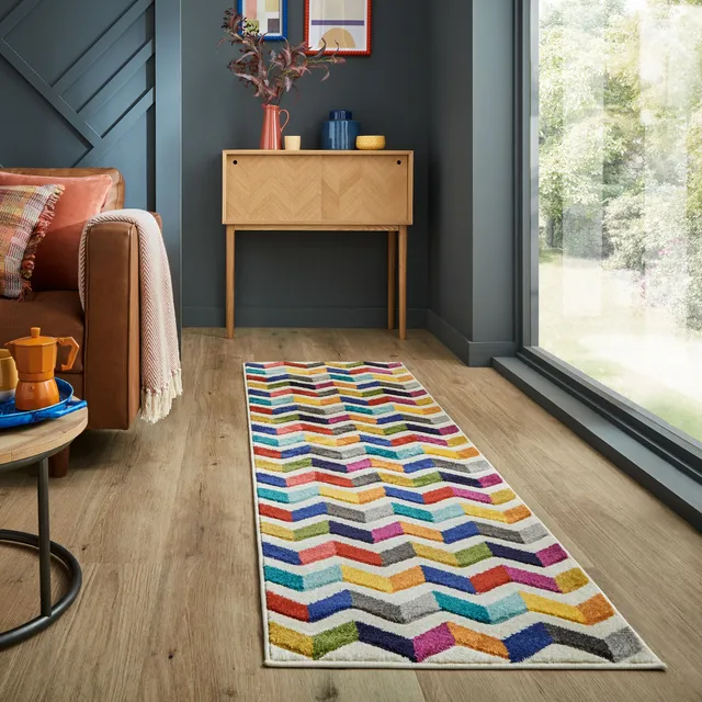 flair-rugs-bolero-modern-stripe-l-uferteppich-bunt image 1