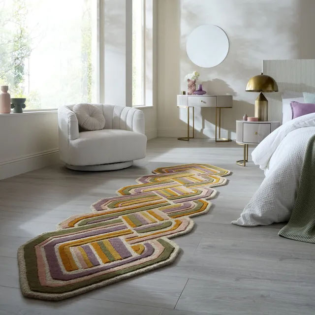 flair-rugs-lattice-woll-l-ufer-mit-gittermuster image 1