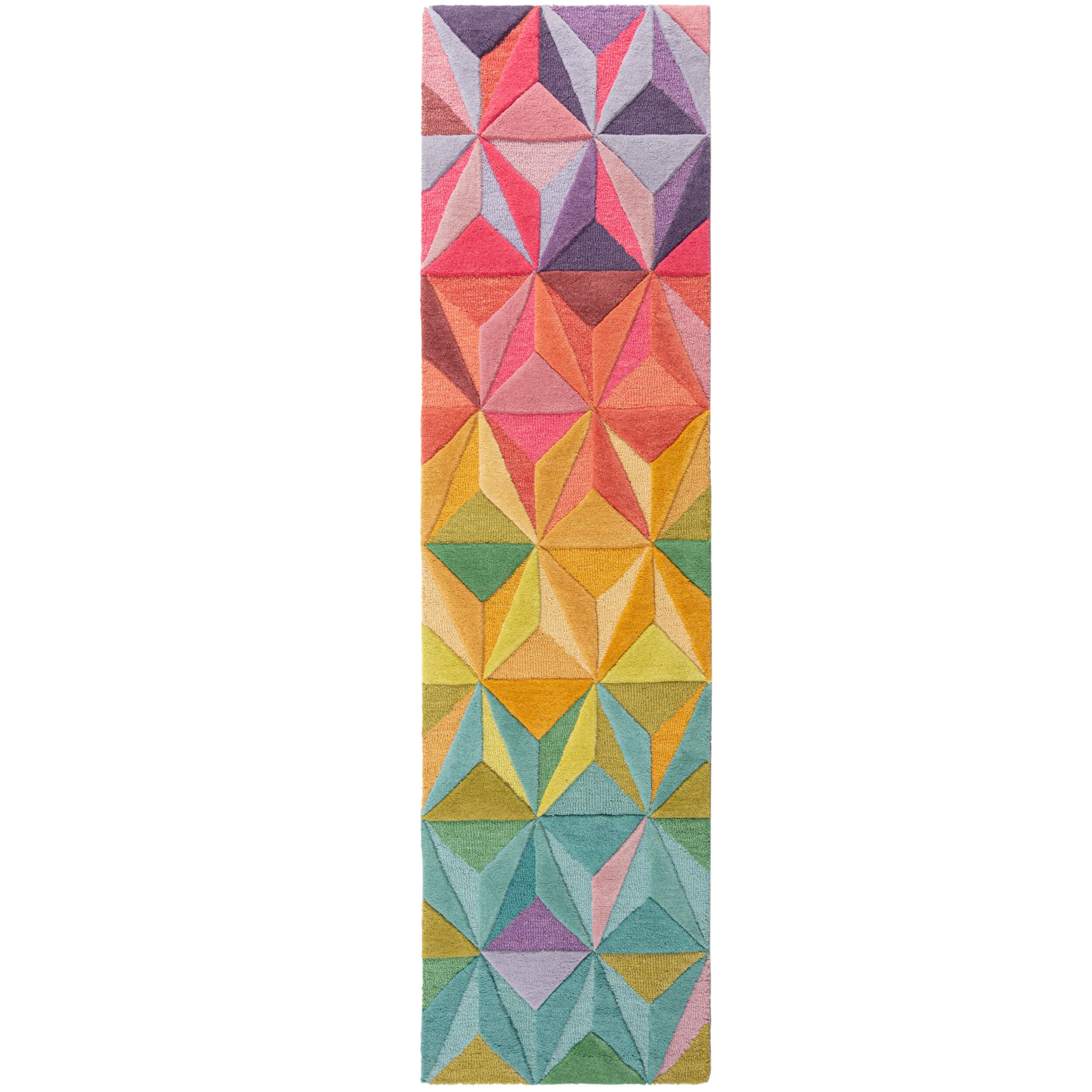 flair-rugs-reverie-geometrischer-woll-l-ufer image 2