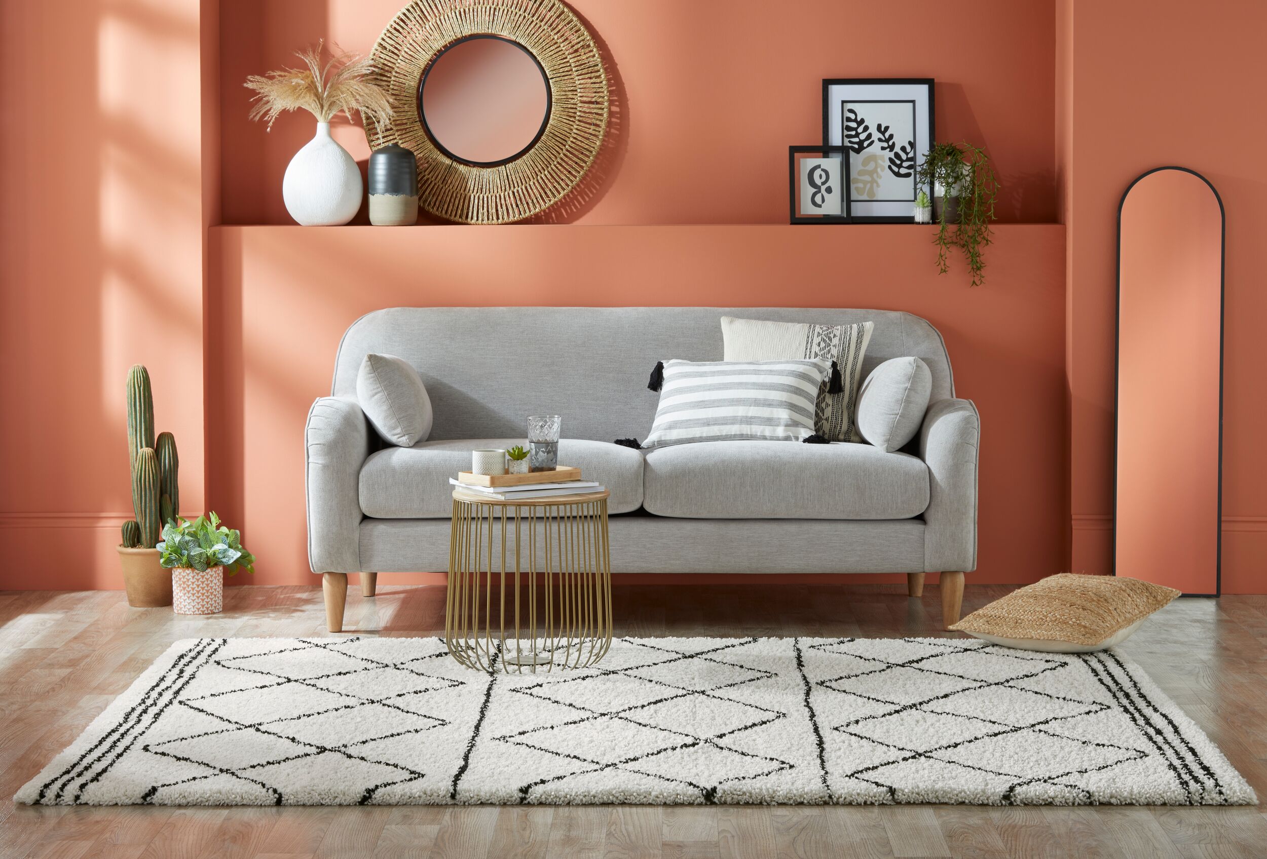 flair-rugs-kush-berber-shaggy-teppich image 1