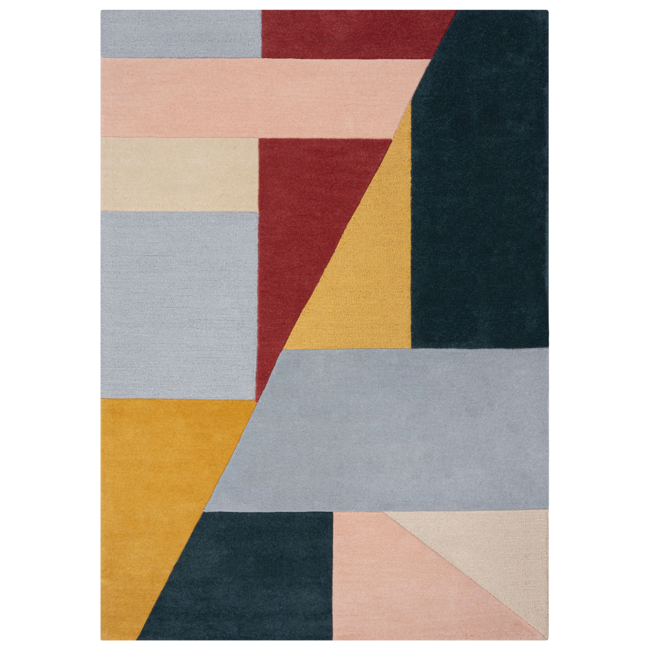 flair-rugs-alwyn-geometric-wool-wollteppich image 2