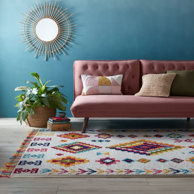flair-rugs-coyote-berber-shaggy-bunter-hochflorteppich image 1
