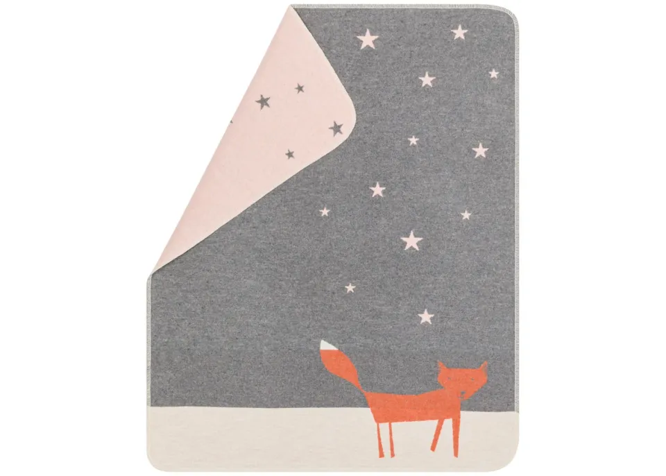 david-fussenegger-juwel-babydecke-fuchs-unter-sternen image 1