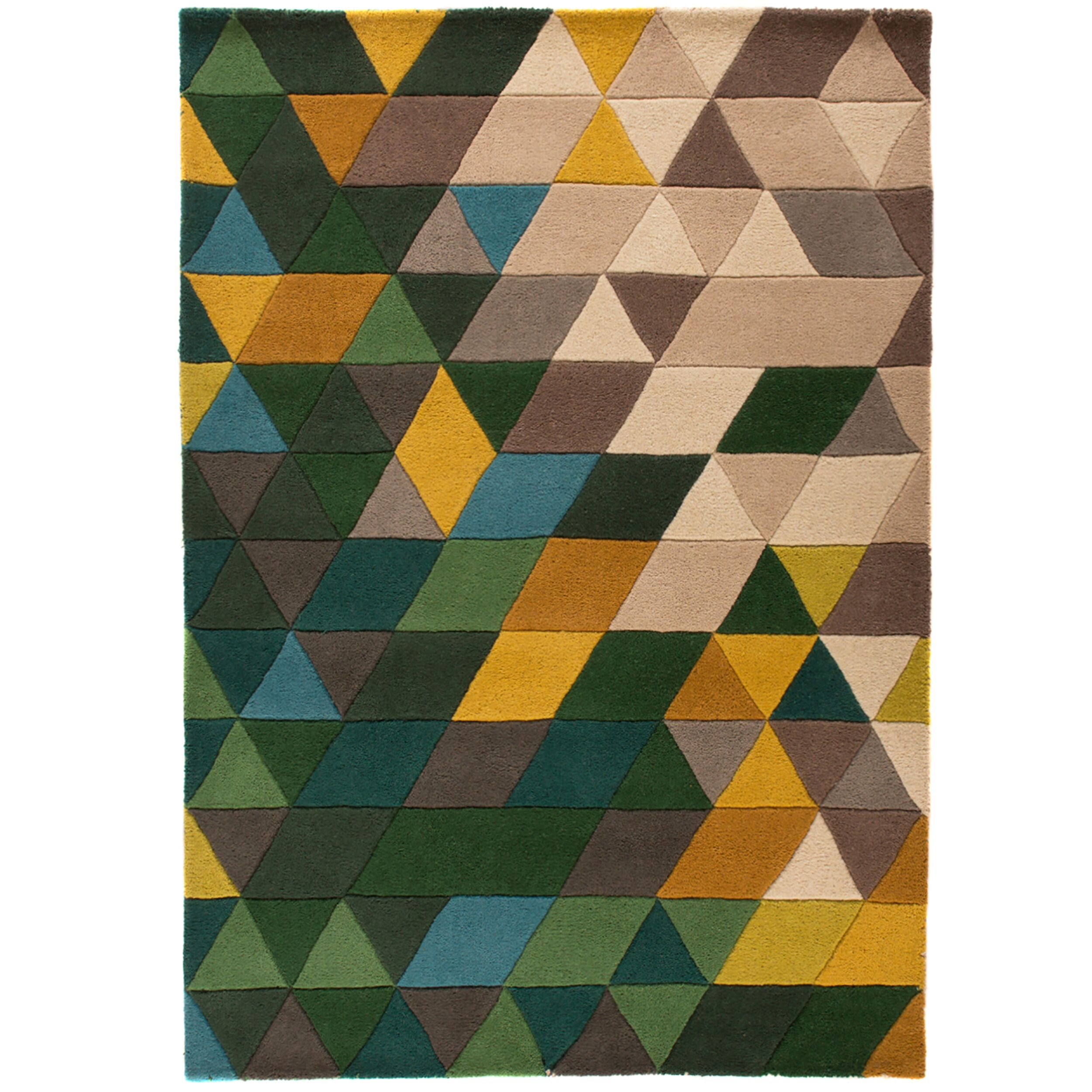 flair-rugs-prism-wool-geometric-wollteppich image 2