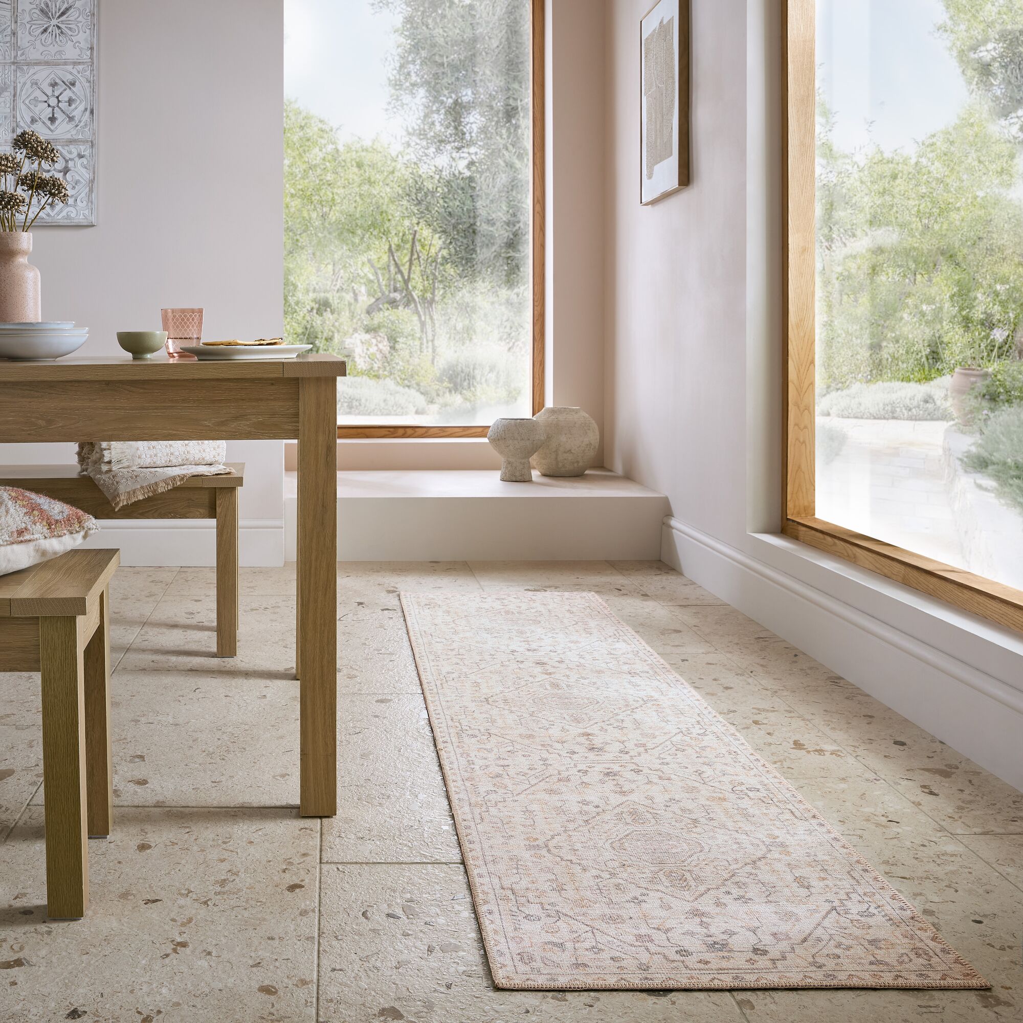 flair-rugs-teo-traditional-waschbarer-l-ufer image 1