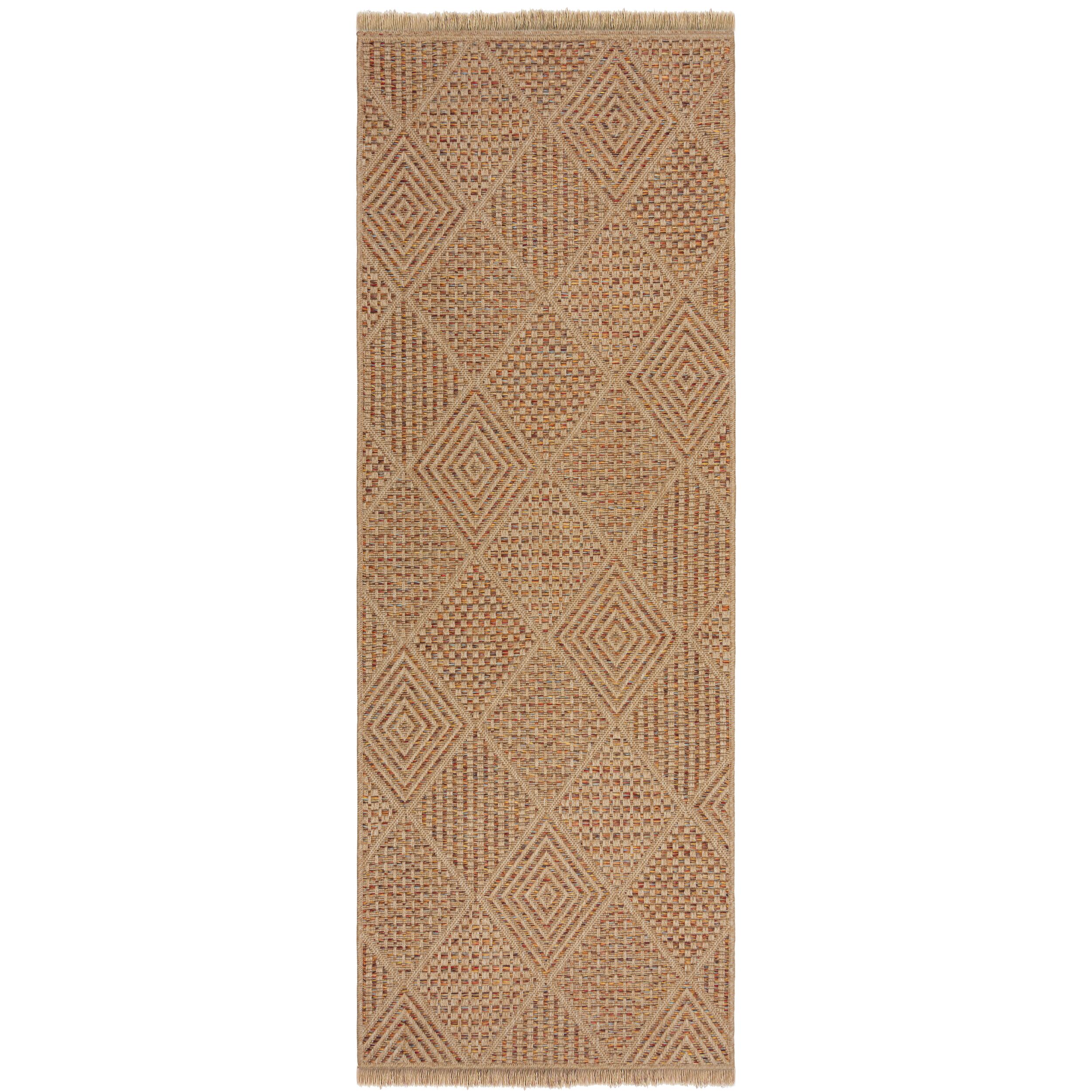 flair-rugs-nora-diamond-outdoor-l-ufer-jute-optik image 2