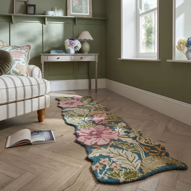 flair-rugs-daphne-shaped-floral-woll-l-ufer image 1