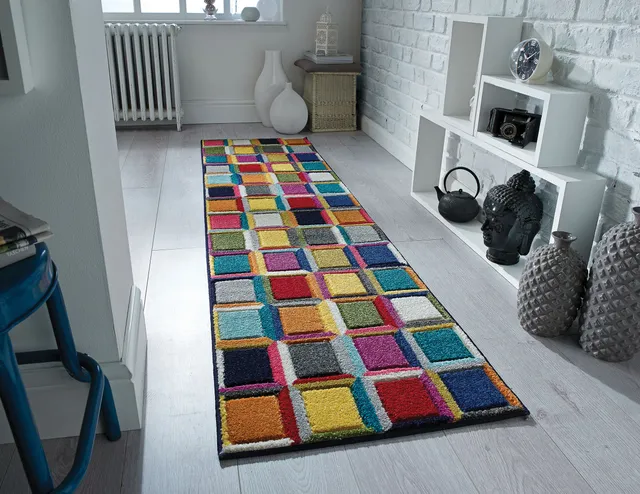 flair-rugs-waltz-geometric-carved-l-ufer-teppich image 1