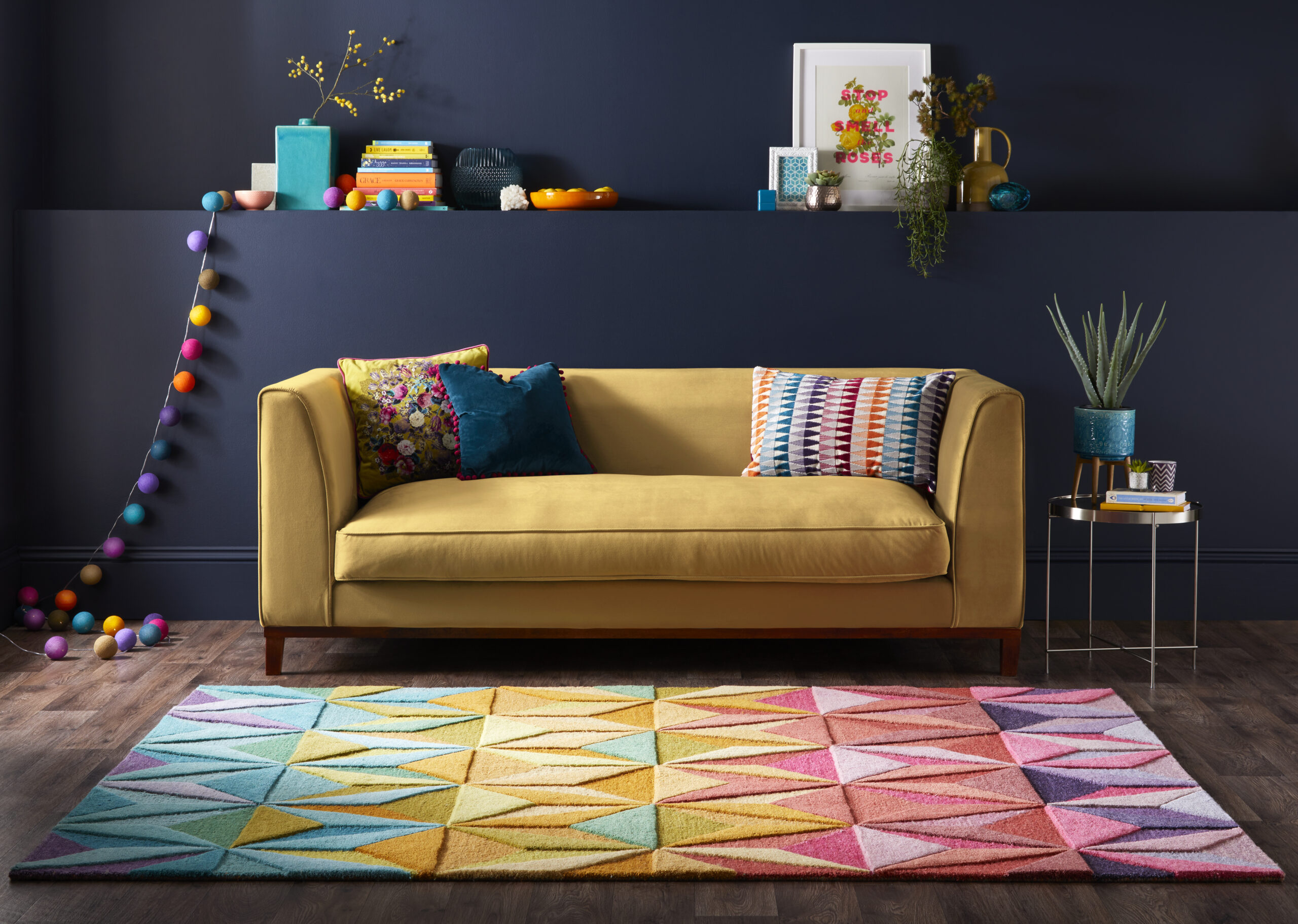 flair-rugs-reverie-wool-geometric-wollteppich image 4