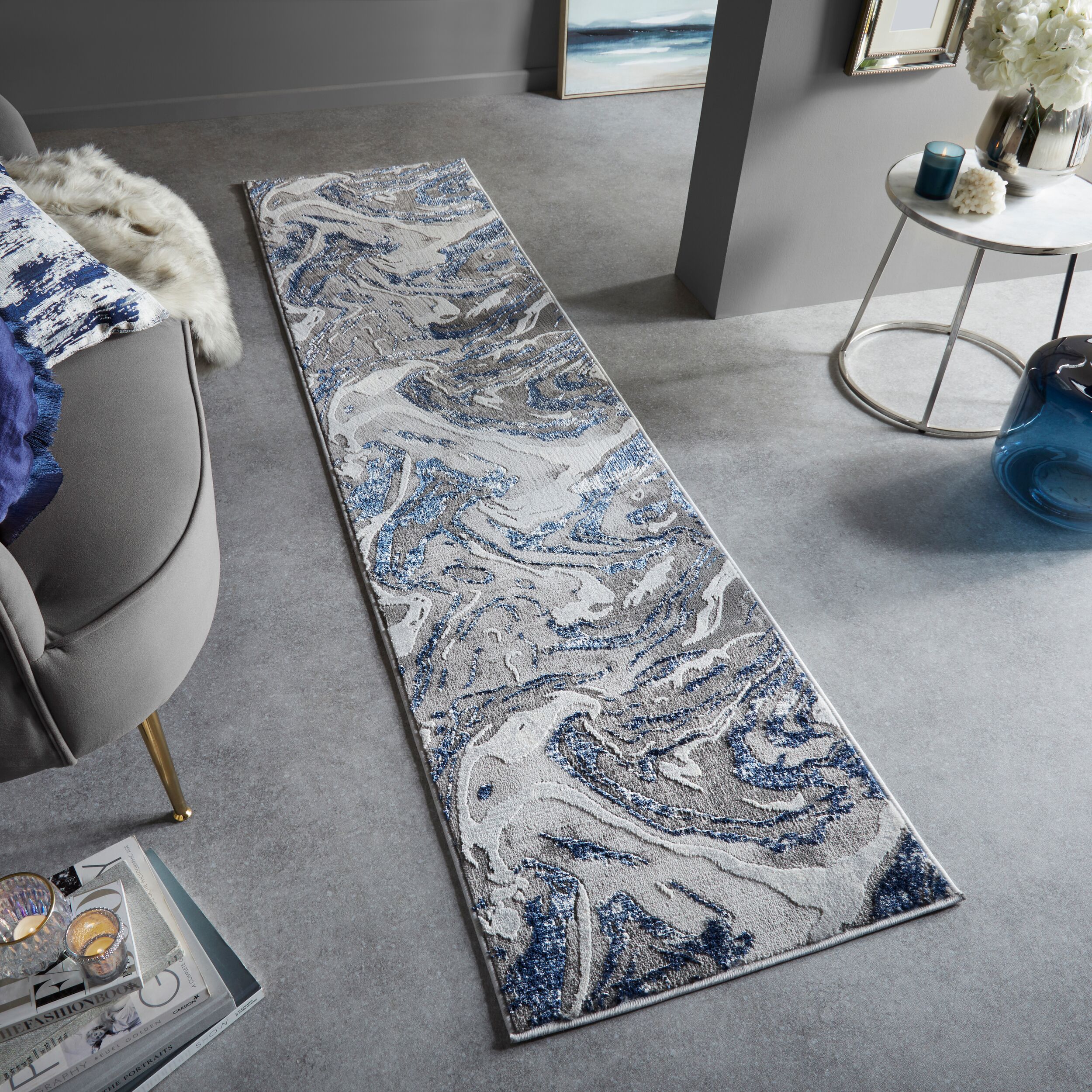flair-rugs-marbled-abstract-modern-l-uferteppich image 5