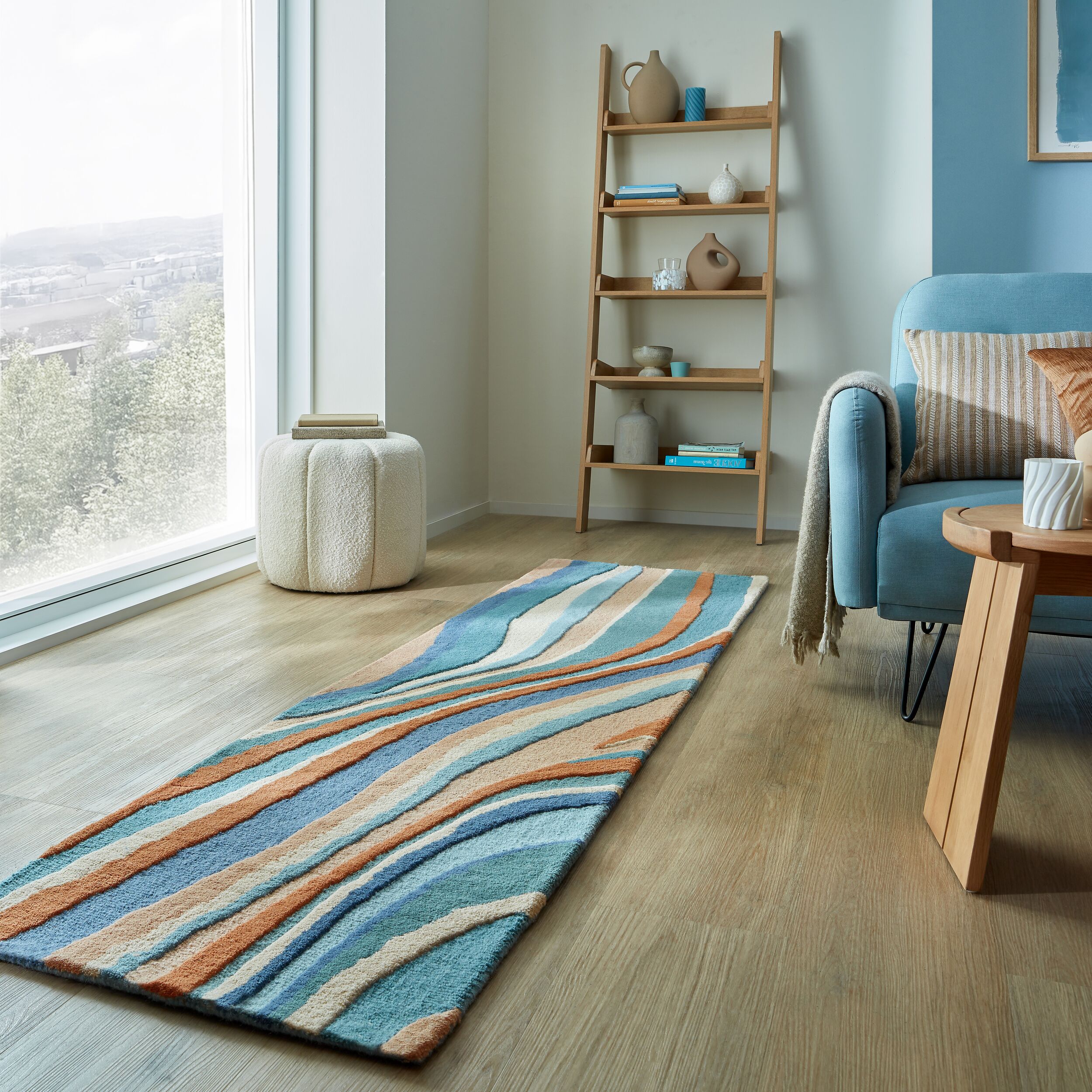 flair-rugs-abstract-flow-woll-l-ufer-abstrakt image 1