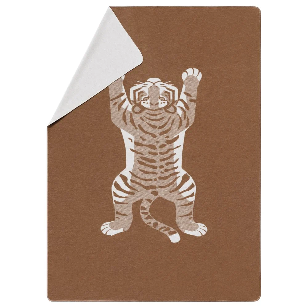david-fussenegger-silvretta-flanelldecke-tiger-grs image 1
