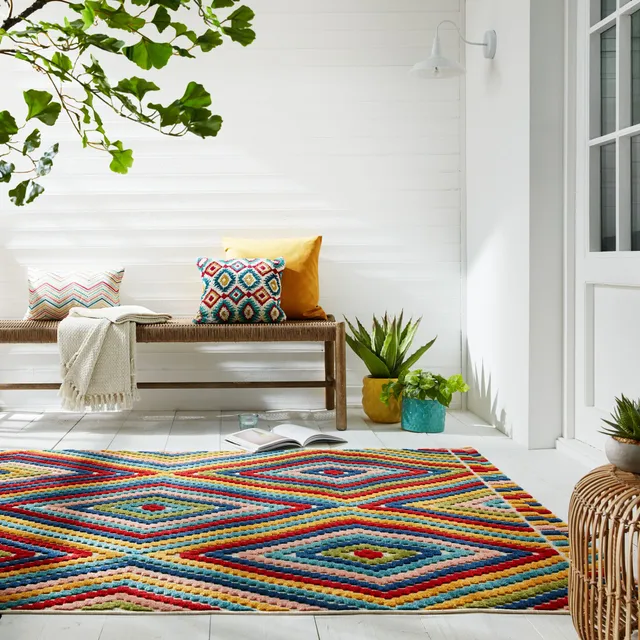 flair-rugs-bay-diamond-indoor-outdoor-teppich image 1
