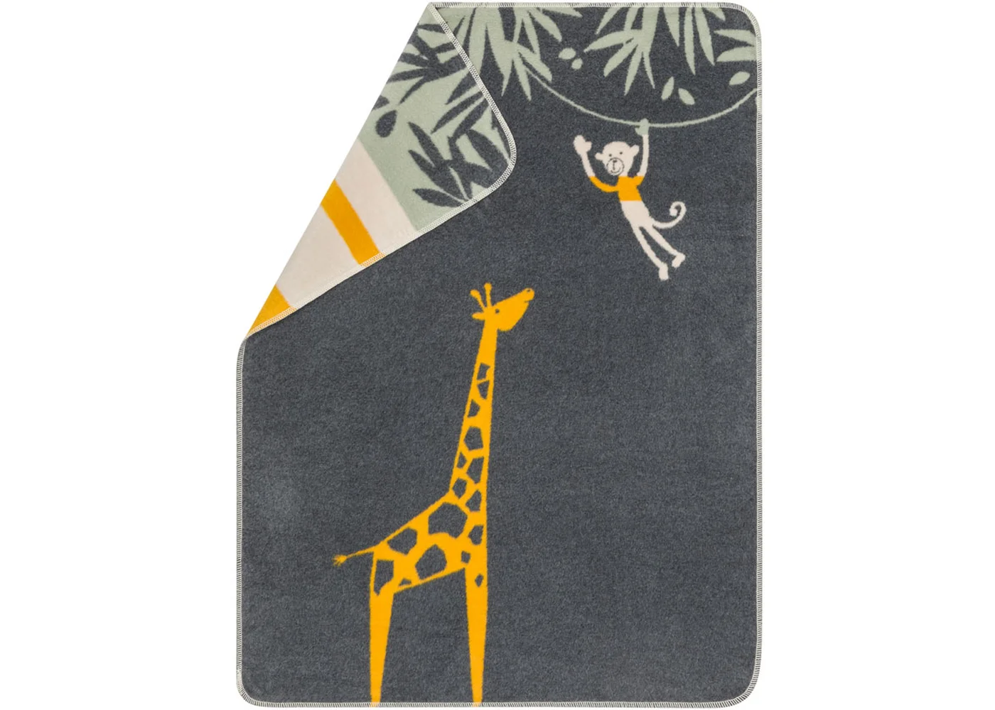 david-fussenegger-maja-100-baumwolldecke-giraffe-gots image 1