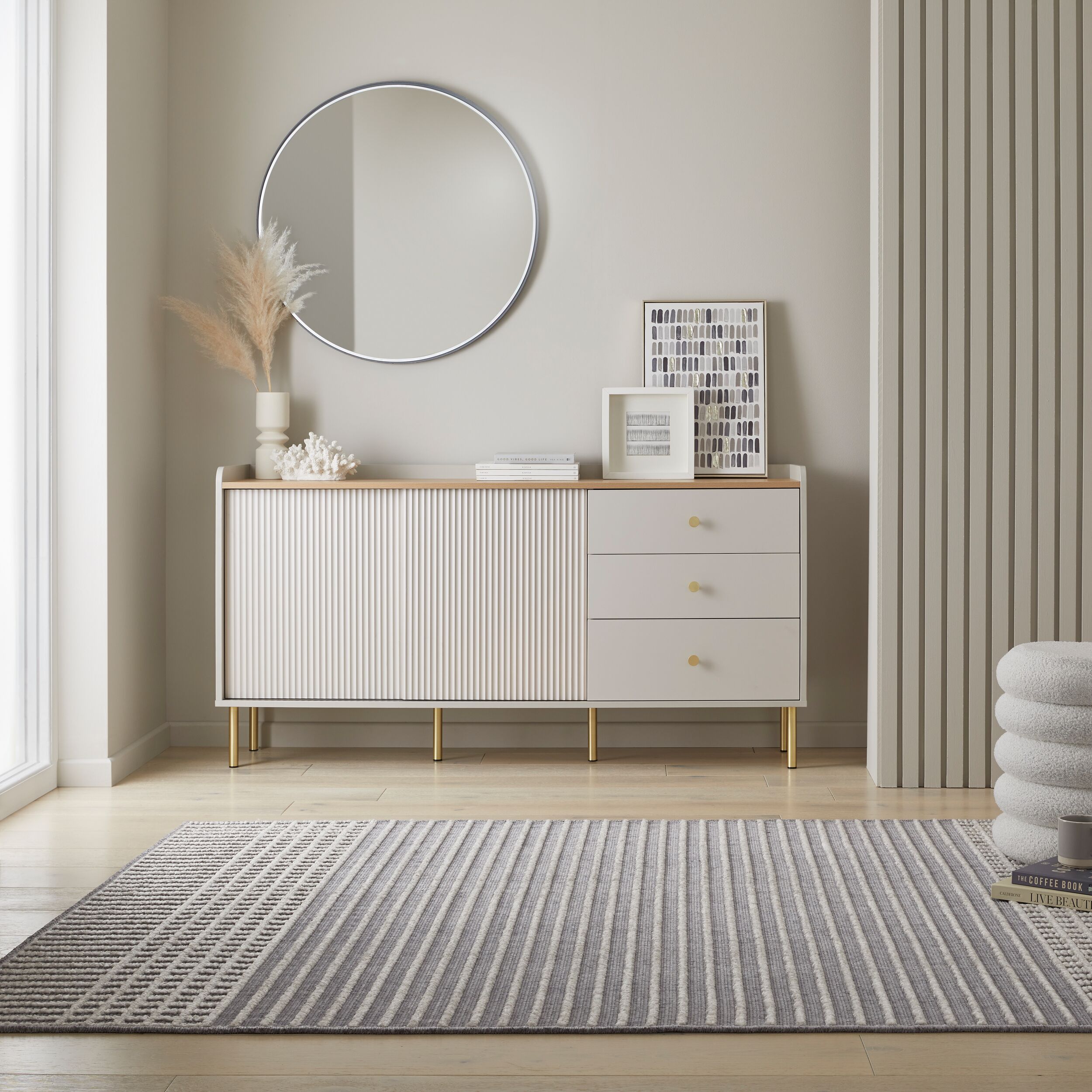 flair-rugs-elton-stripe-teppich-waschbar image 4