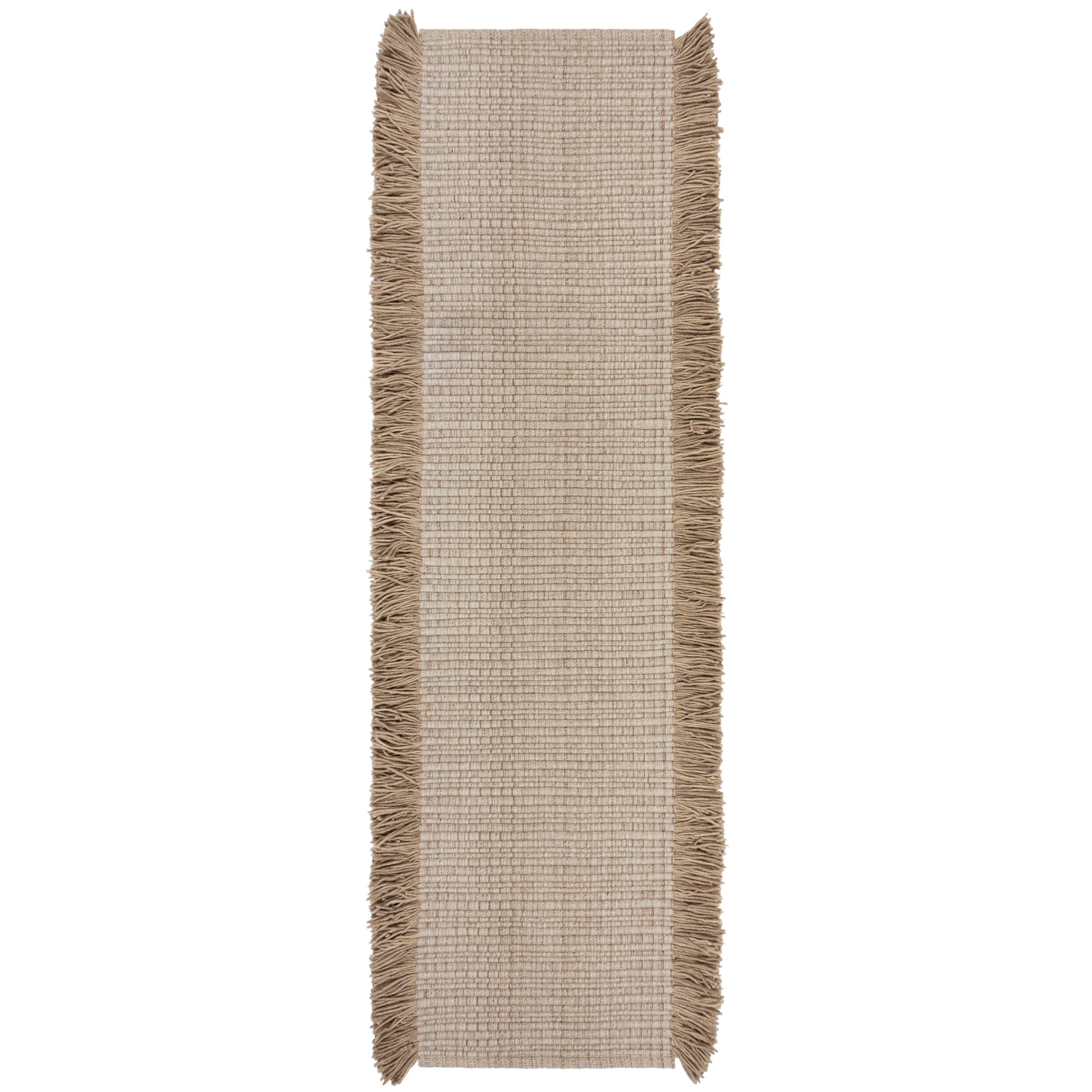 flair-rugs-rene-fringed-ribbed-woll-l-ufer-mit-fransen image 2