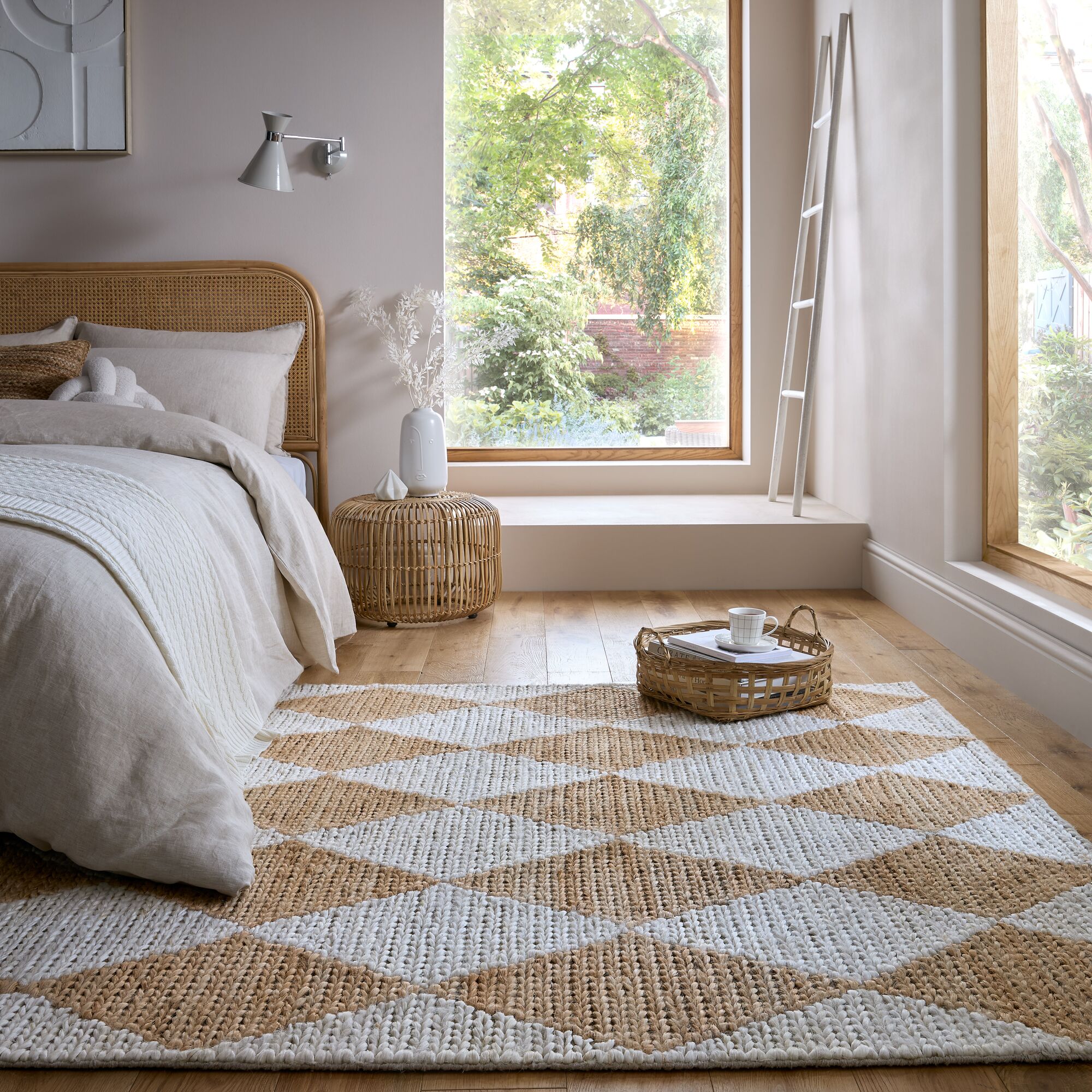 flair-rugs-effie-diamond-chunky-juteteppich image 3