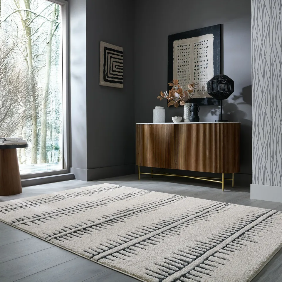 flair-rugs-maple-recycled-stripe-teppich image 1