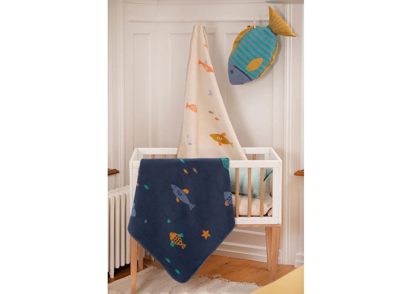 david-fussenegger-mila-babydecke-fische-grs image 4