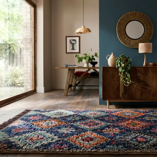 flair-rugs-jakob-shaggy-berber-teppich image 1