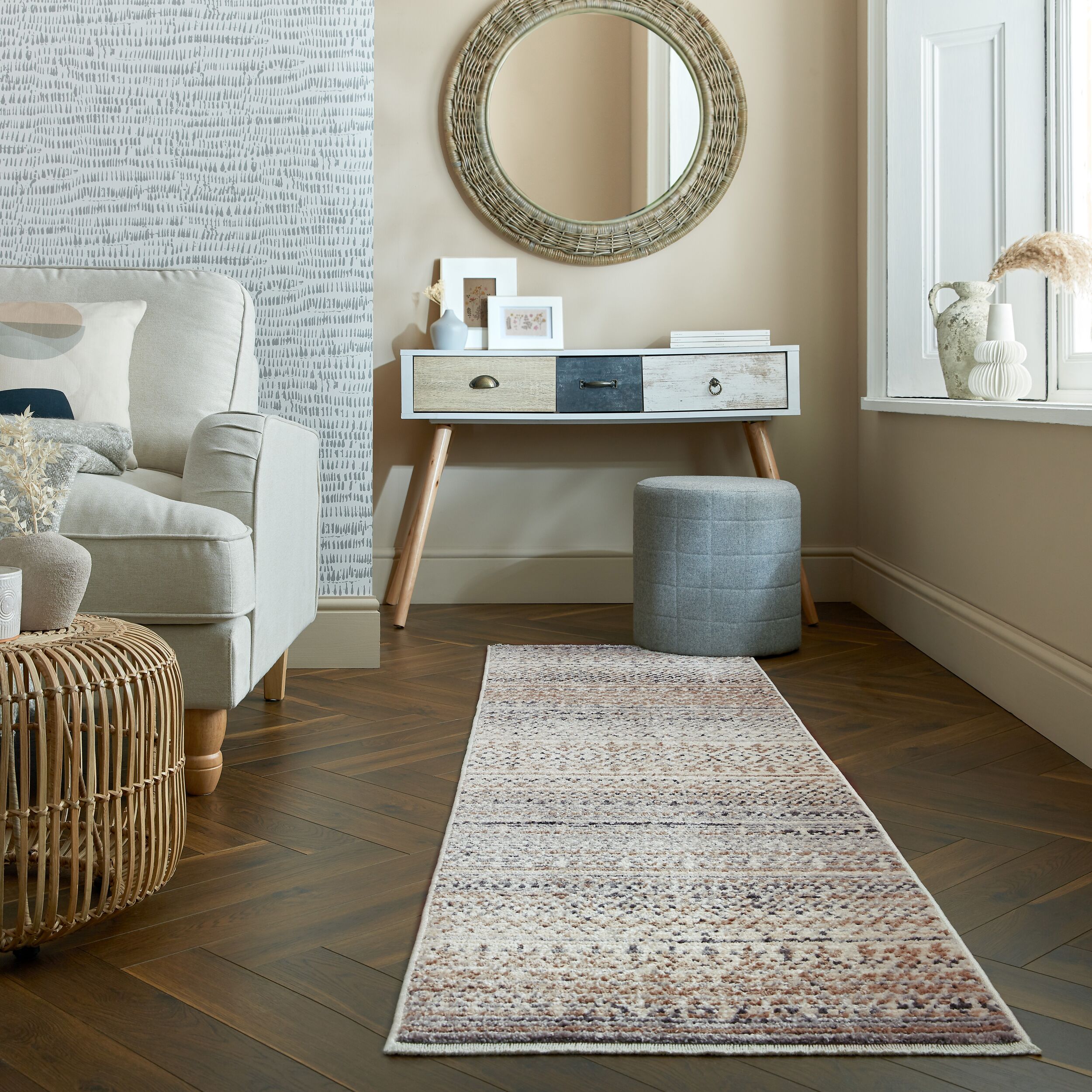 flair-rugs-camino-geometrischer-l-ufer image 1