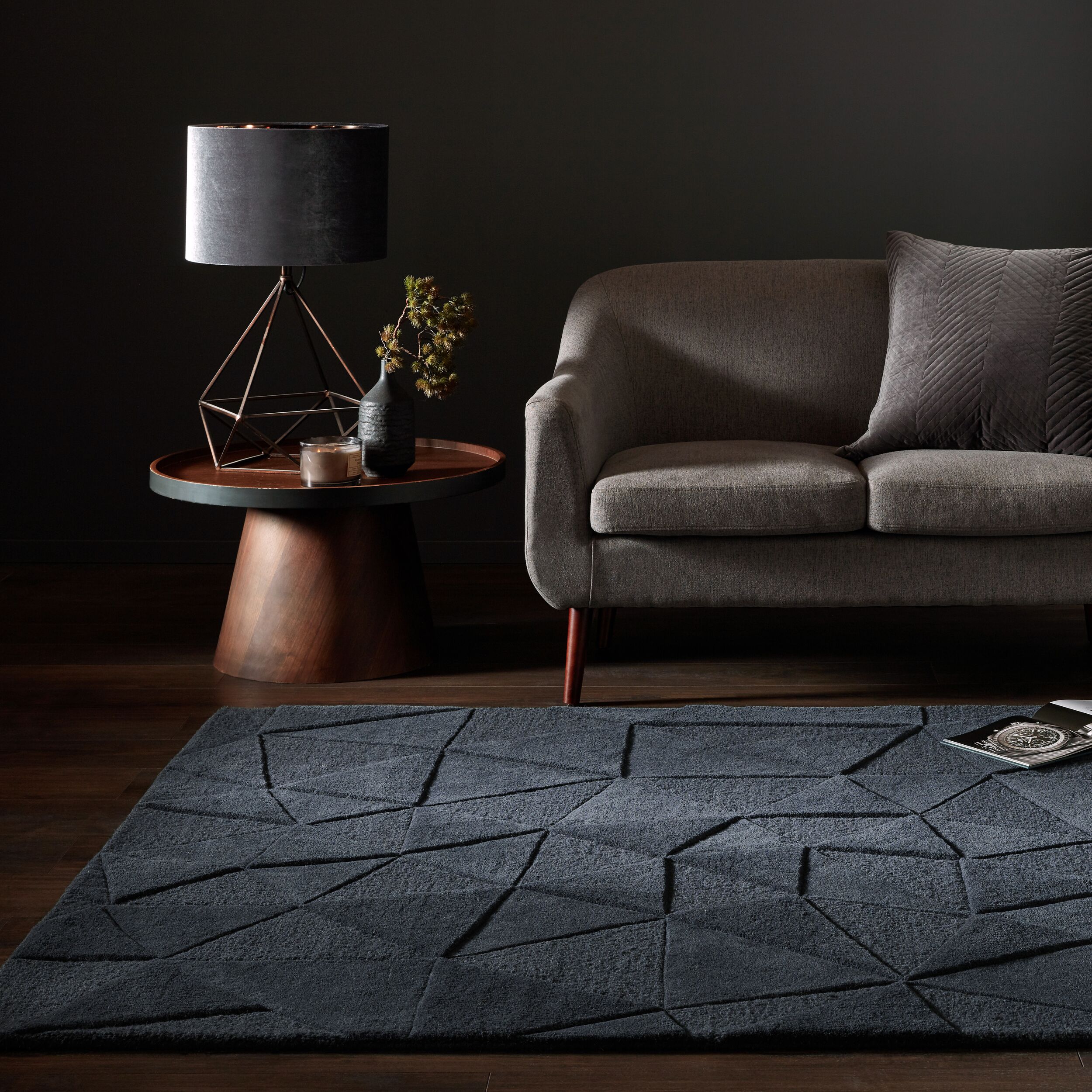 flair-rugs-shard-wollteppich-geometrisch image 5