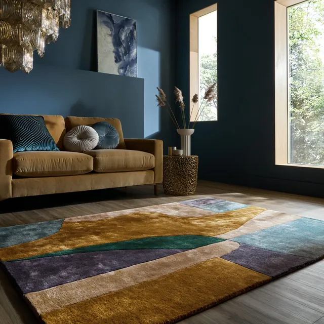flair-rugs-polaris-viskose-teppich image 1