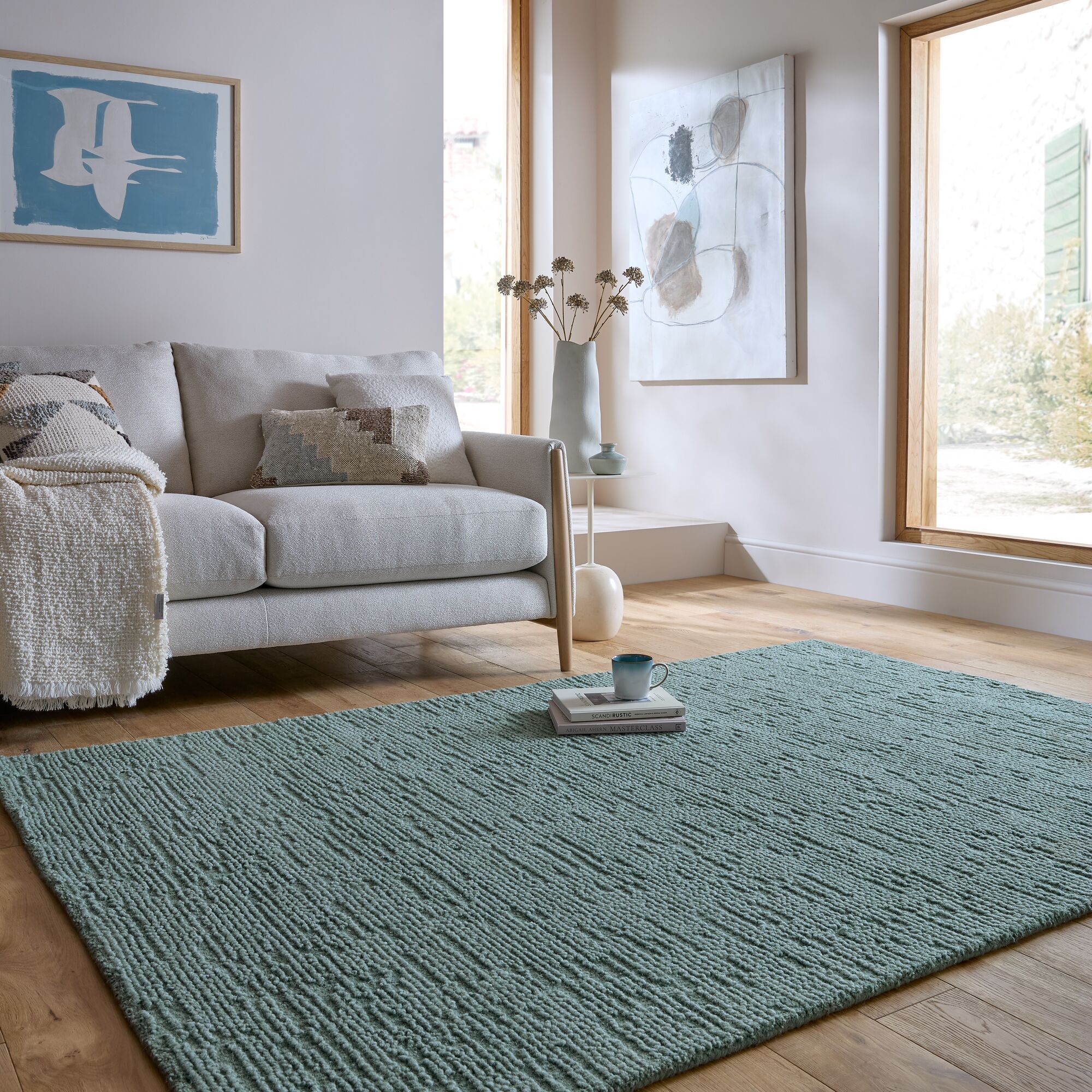 flair-rugs-harris-wool-boucl-wollteppich image 3