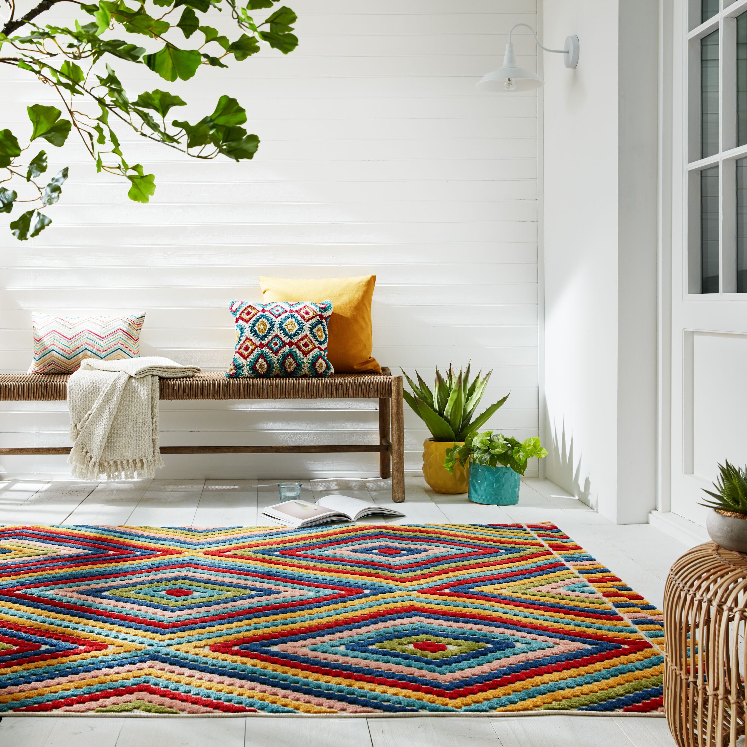 flair-rugs-bay-diamond-indoor-outdoor-teppich image 1