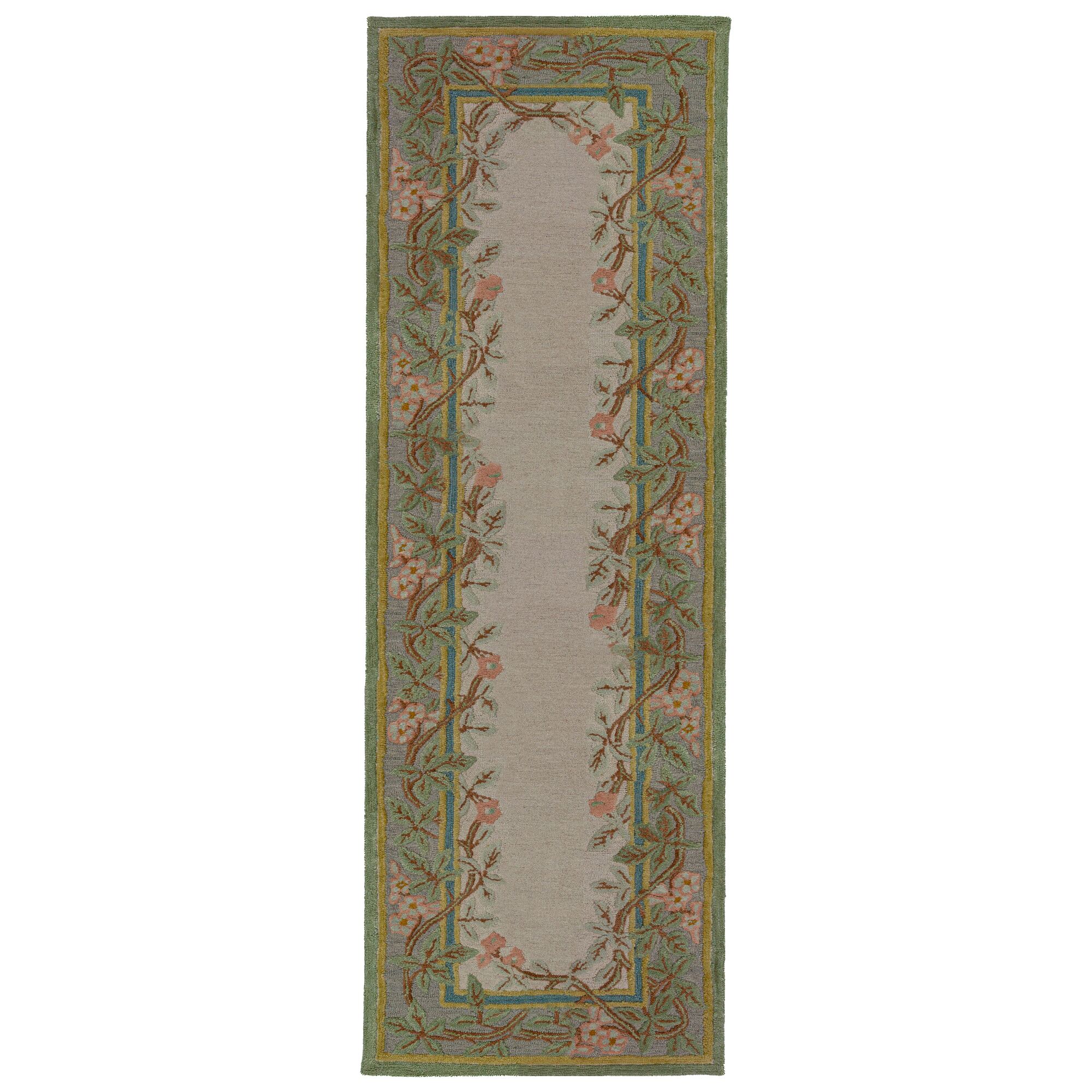 flair-rugs-verona-floral-wool-runner-woll-l-ufer-floral image 2