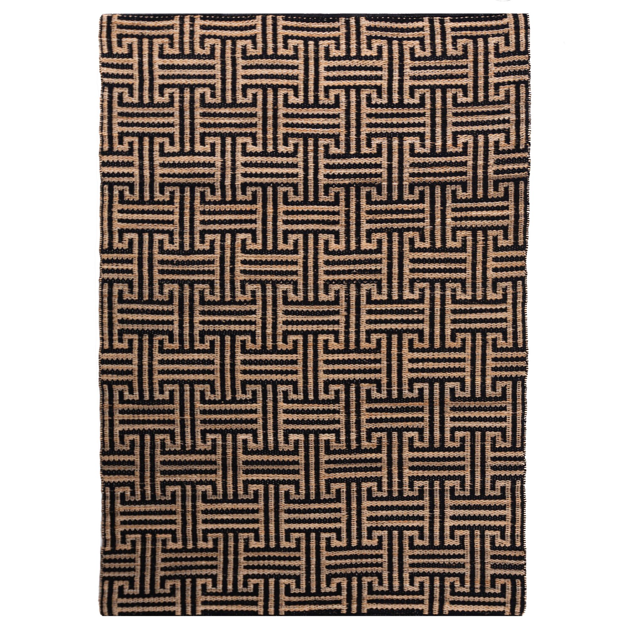 flair-rugs-meander-jute-mix-geometrischer-teppich image 2