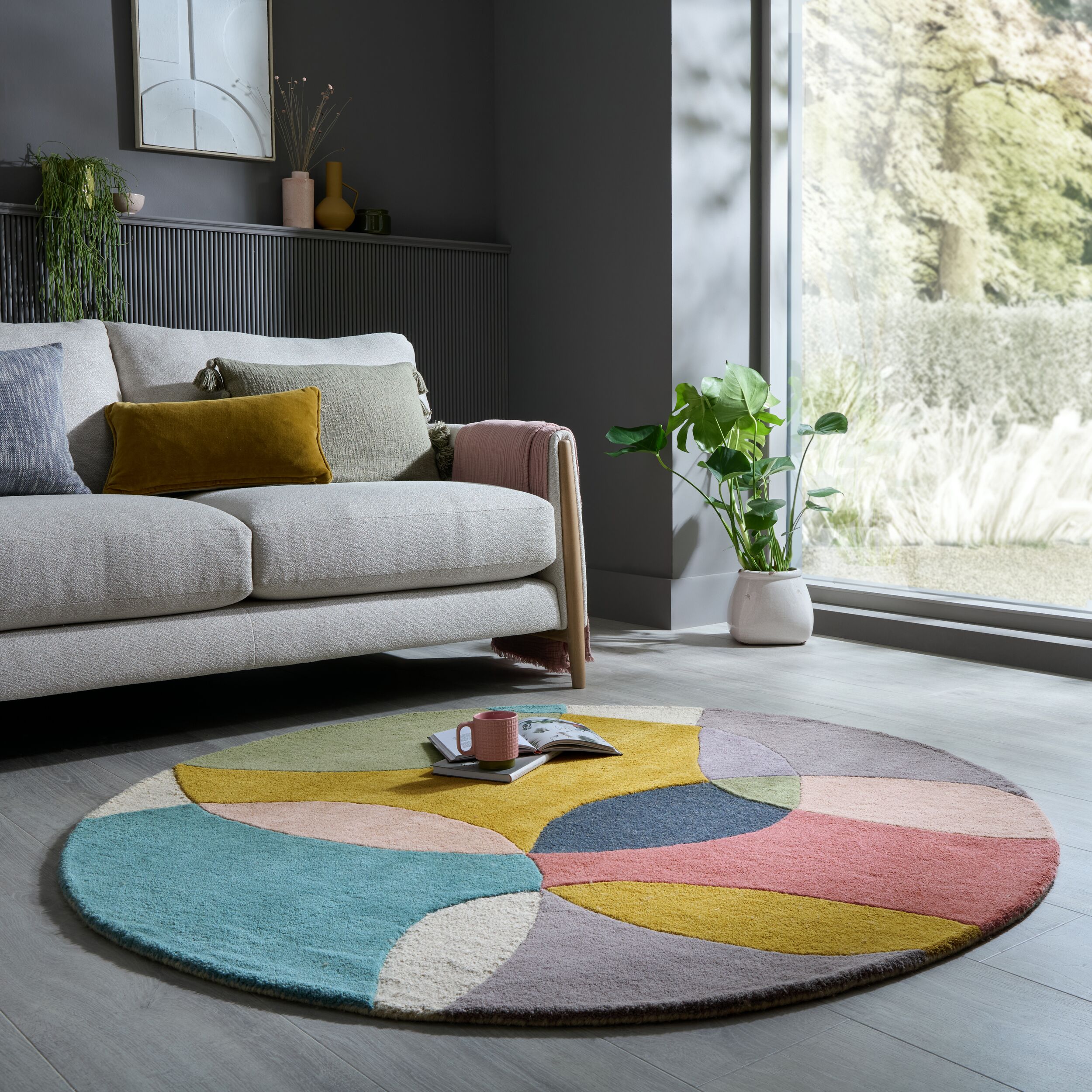 flair-rugs-glow-moderner-wollteppich image 7